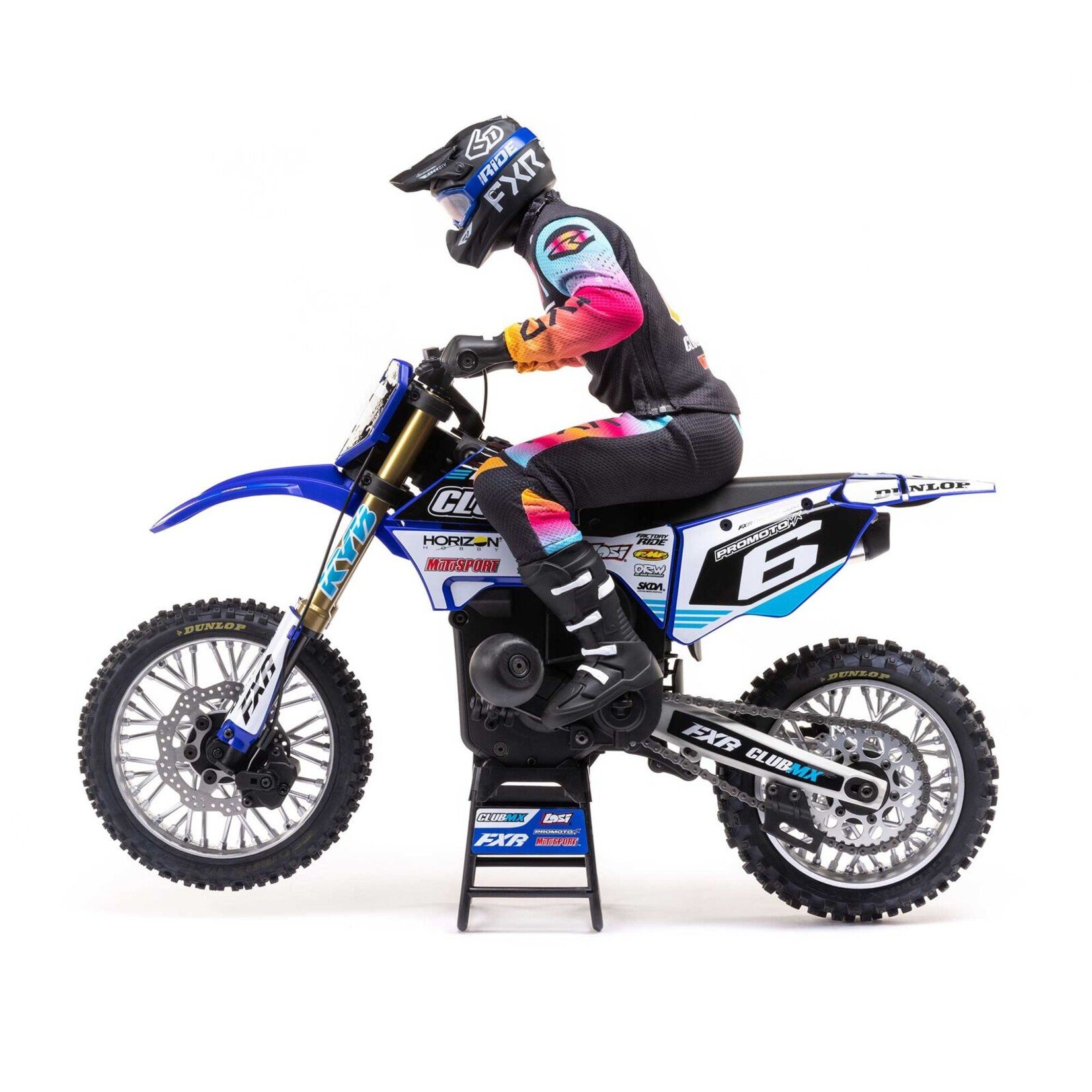 Losi LOS06000T2 - Promoto-MX FXR 1/4 Motorcycle, RTR - Blue