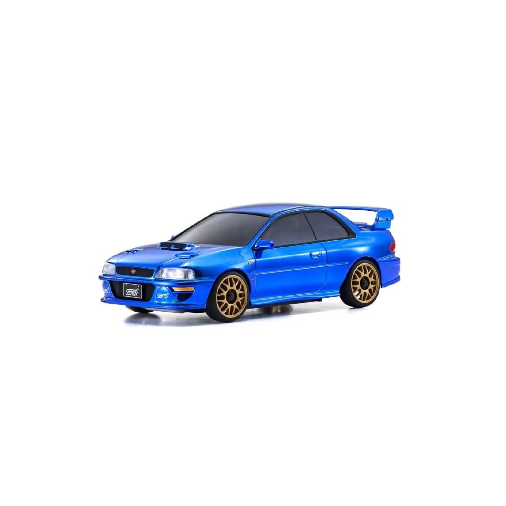 Kyosho MZP457CBL - 60th Anniversary Subaru Impreza 22B-STi Version - Chrome Blue