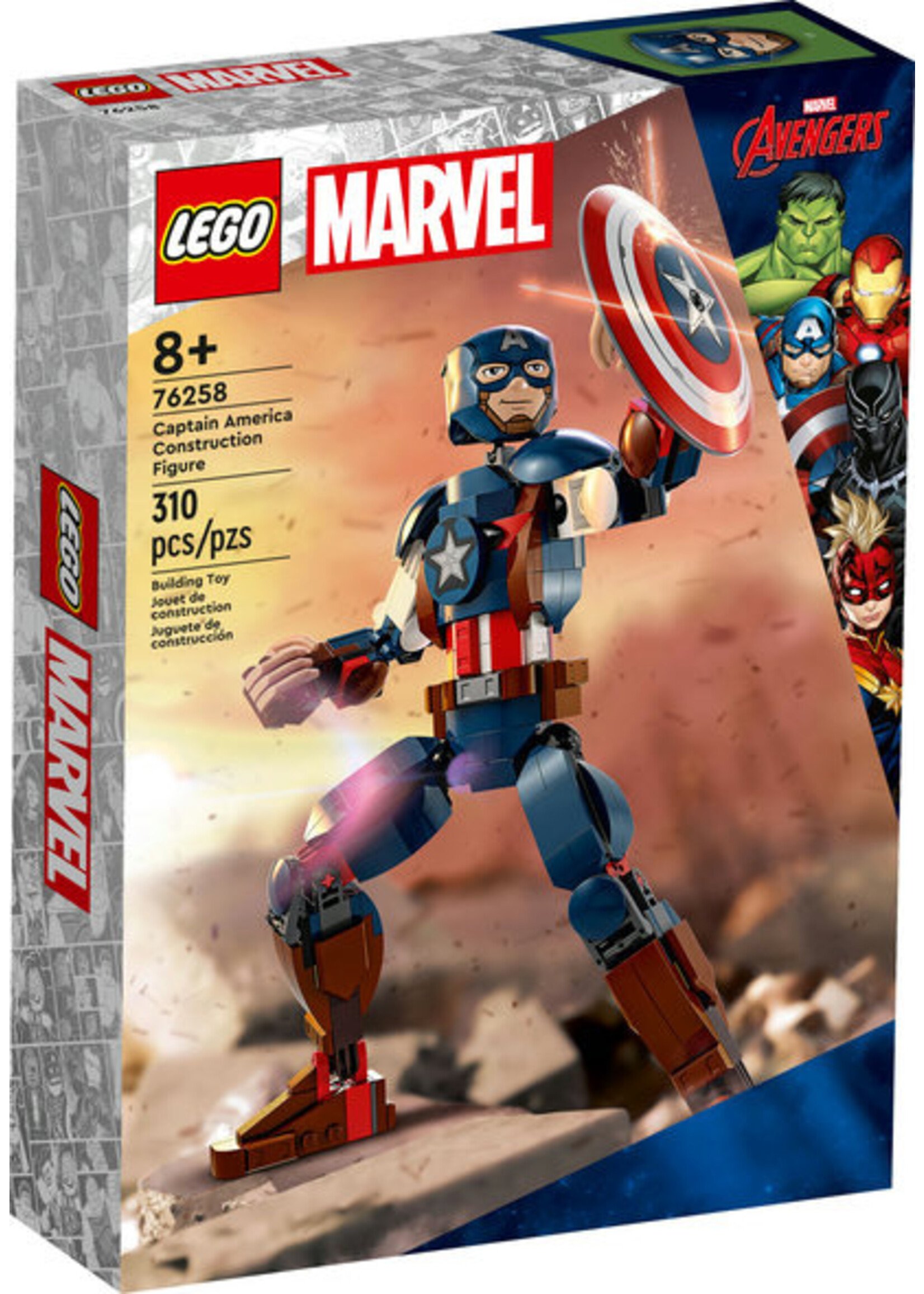LEGO 76258 - Captain America Construction Figure
