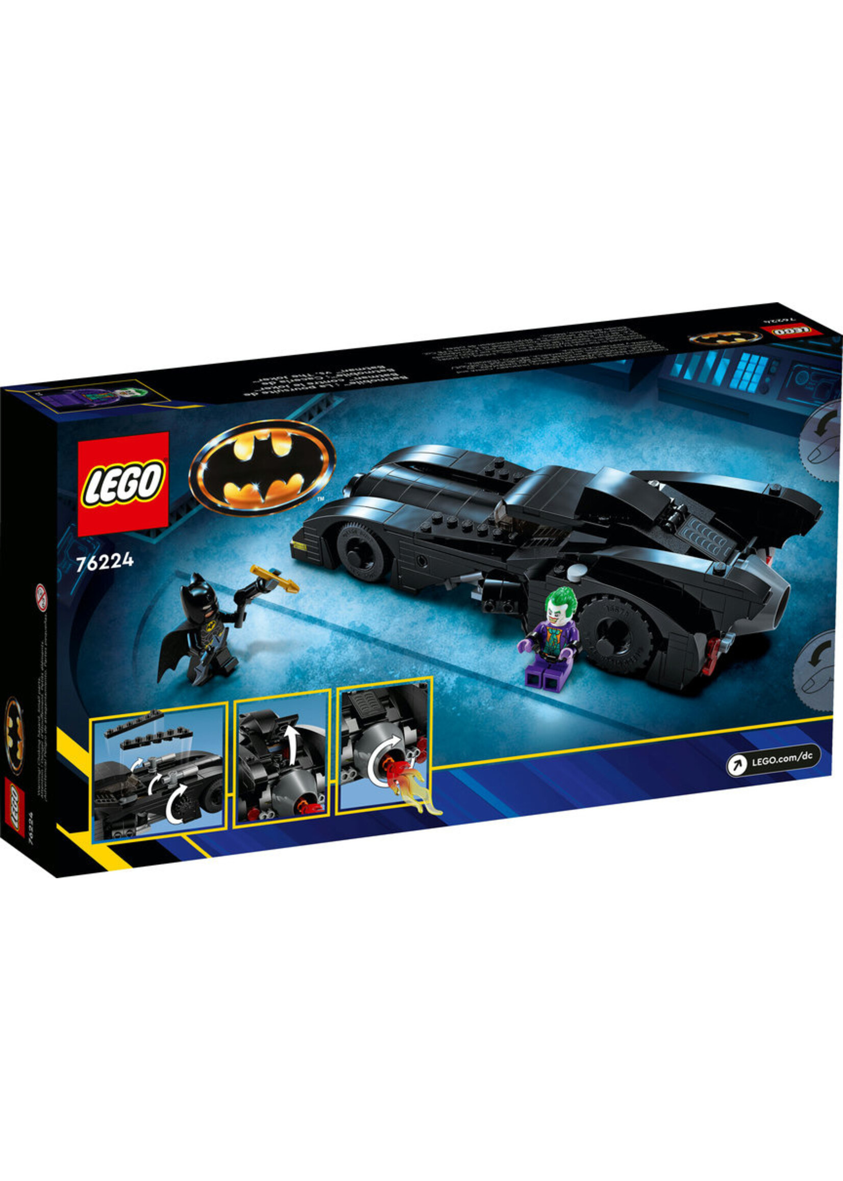 LEGO 76224 - Batmobile Batman vs The Joker Chase