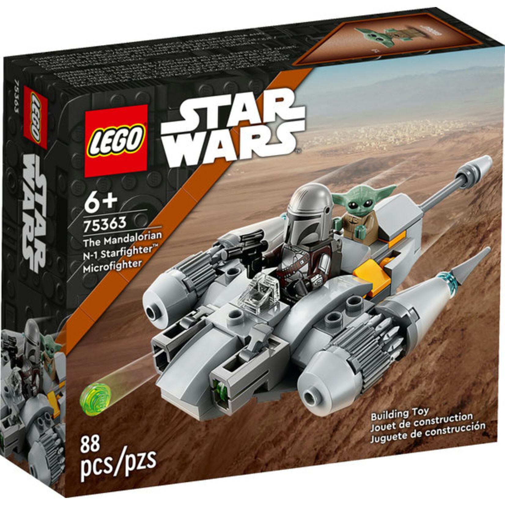 LEGO® Star Wars™ 75363 - The Mandalorian N-1 Starfighter Microfighter