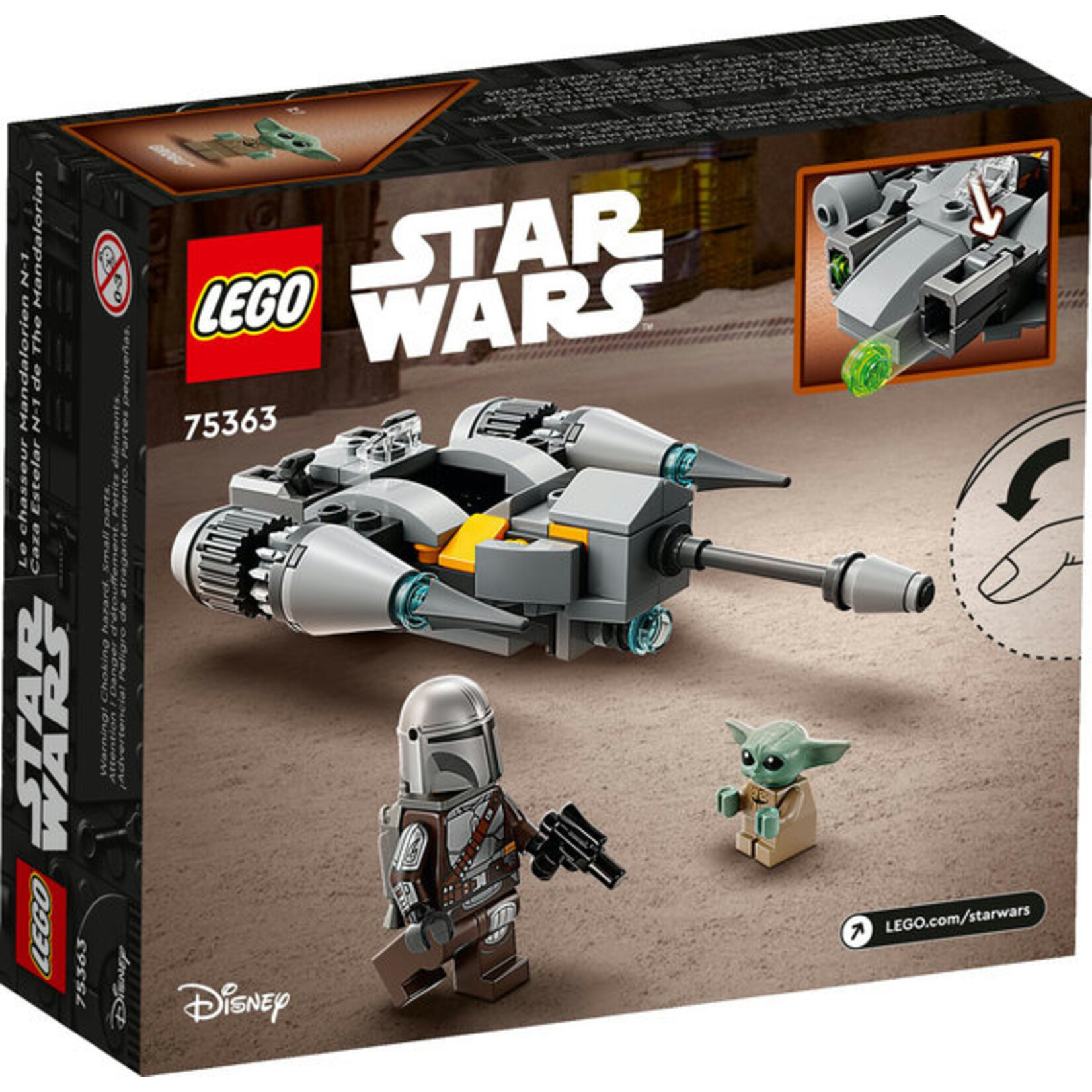 LEGO® Star Wars™ 75363 - The Mandalorian N-1 Starfighter Microfighter