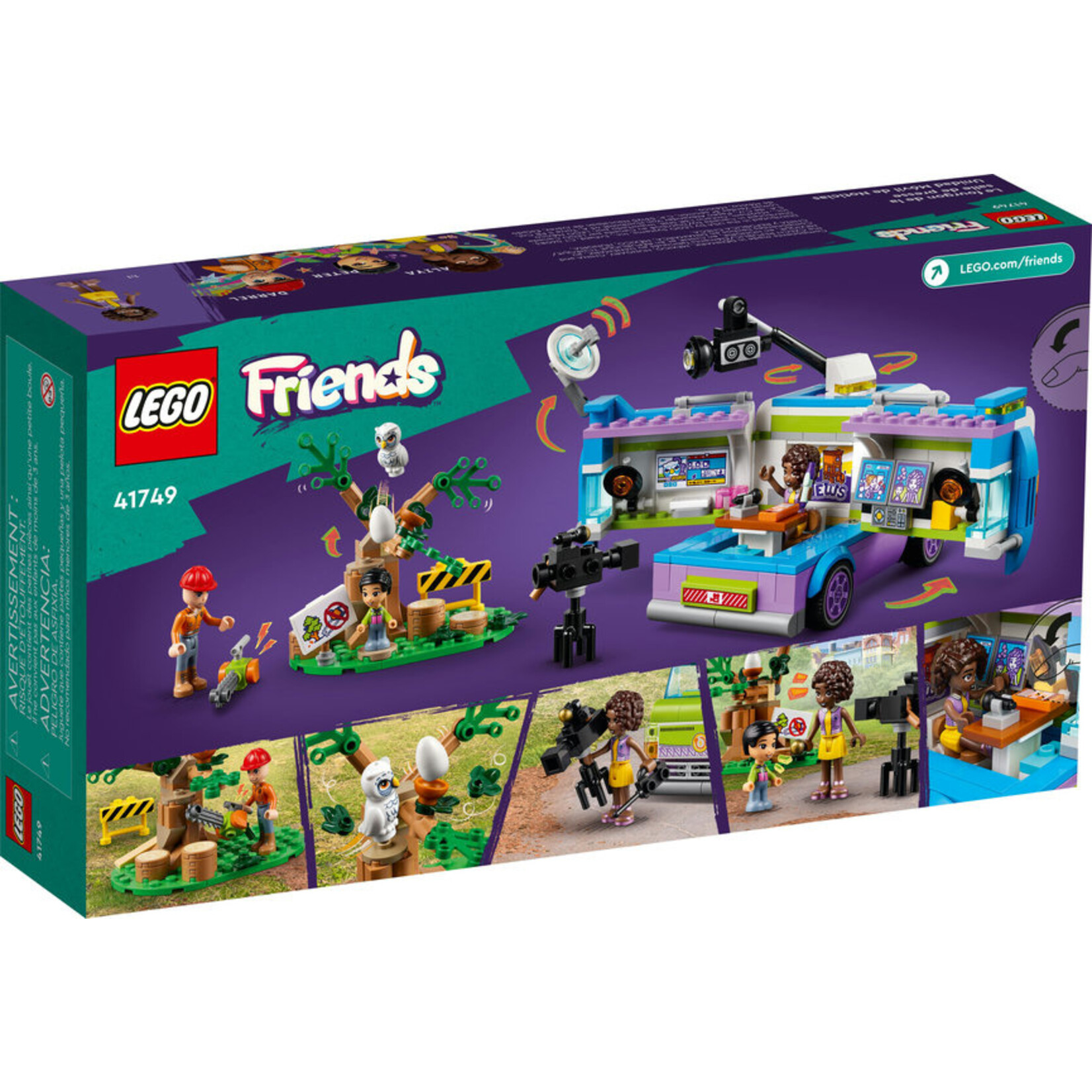 LEGO® Friends 41749 - Newsroom Van