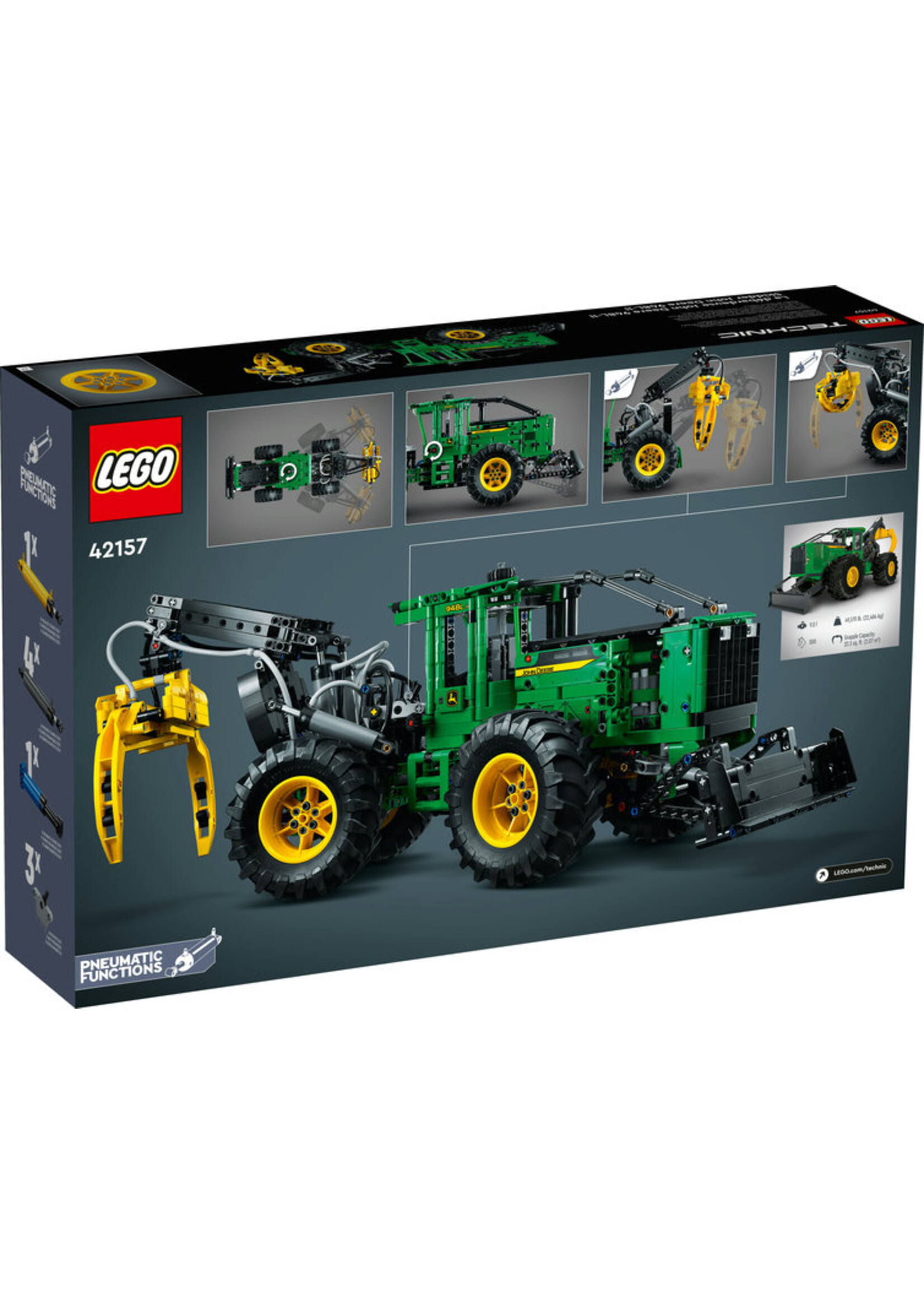LEGO 42157 - John Deere 948L-II Skidder