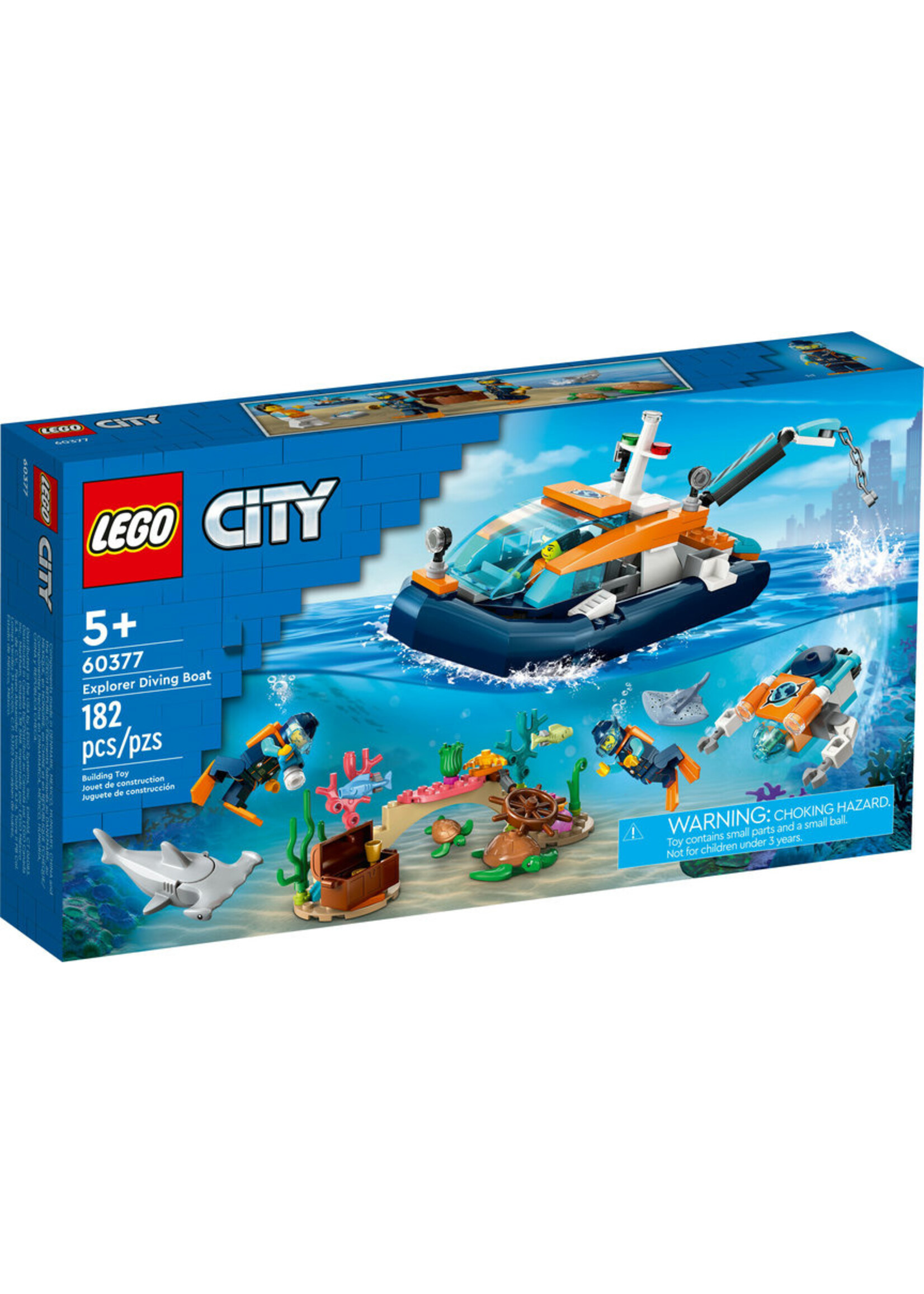 LEGO 60377 - Explorer Diving Boat