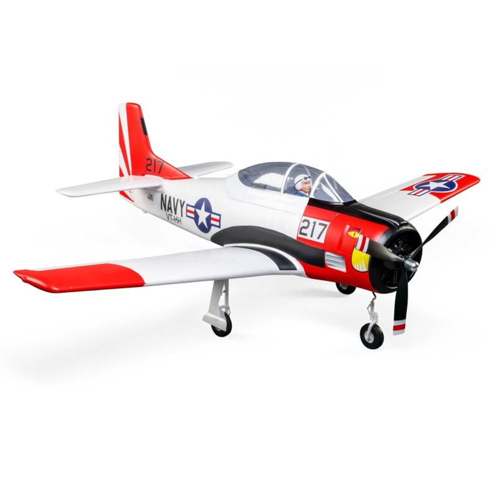 E-flite EFL18350 - T-28 Trojan 1.2m BNF Basic With SMART