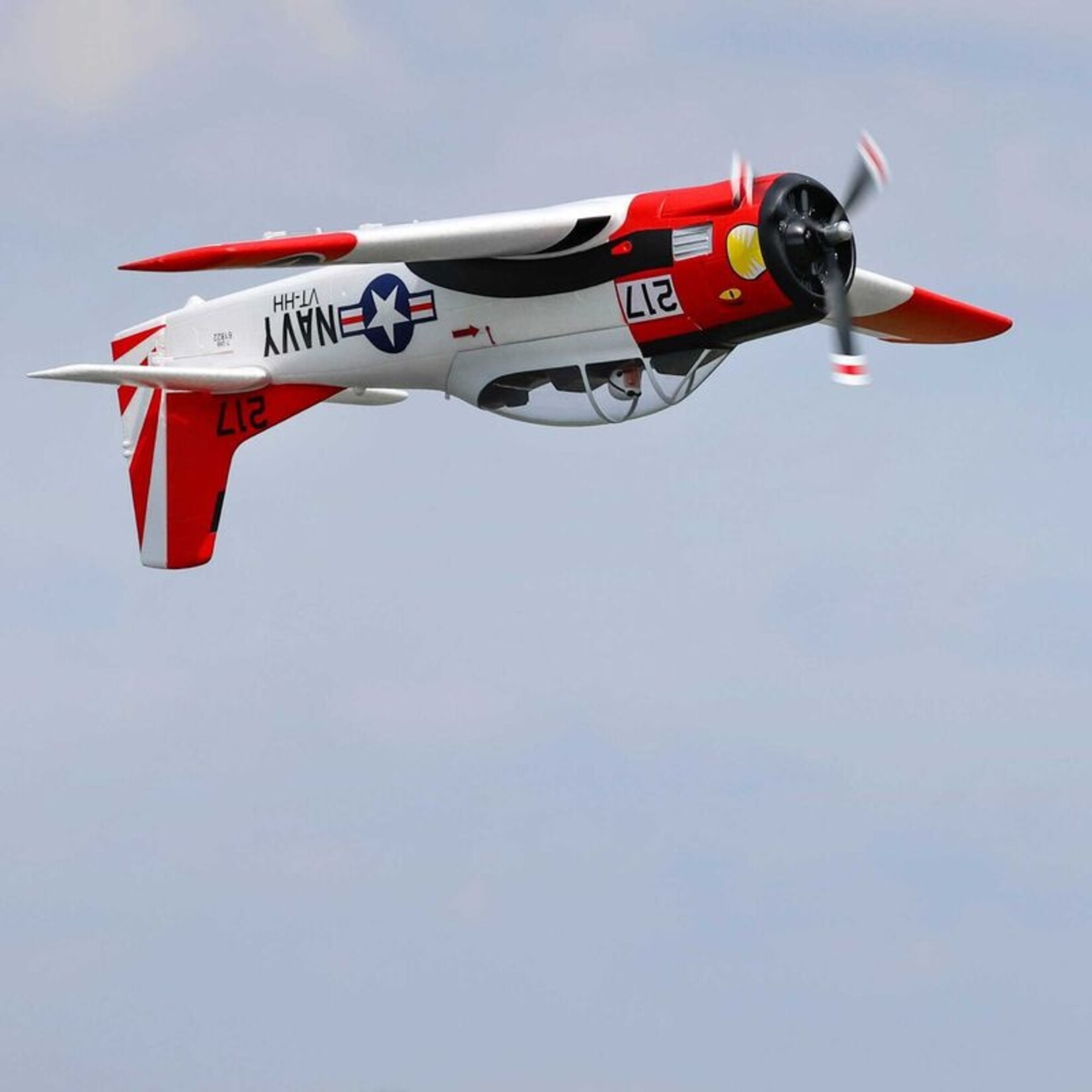 E-flite EFL18350 - T-28 Trojan 1.2m BNF Basic With SMART