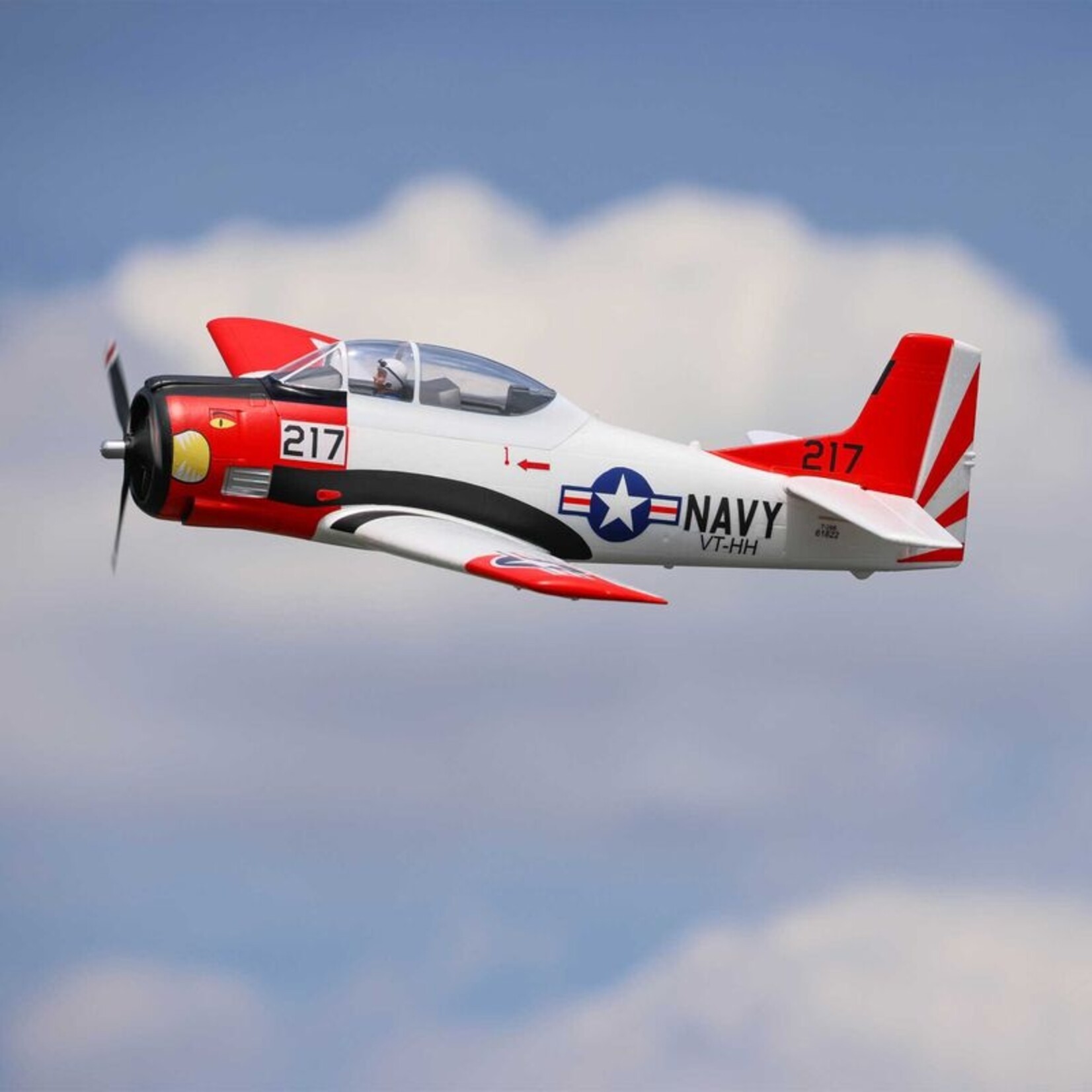 E-flite EFL18350 - T-28 Trojan 1.2m BNF Basic With SMART