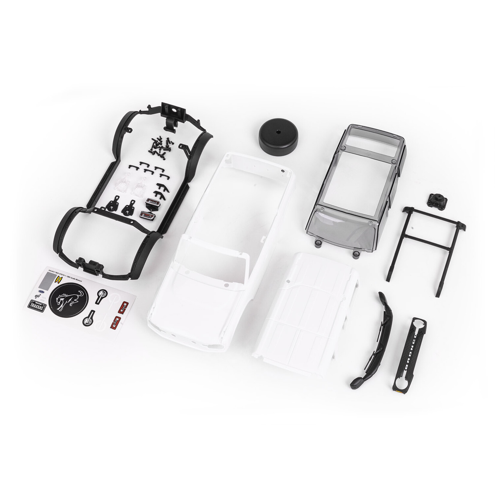 Traxxas 9711 - TRX-4M Ford Bronco Body, Complete - Unassembled