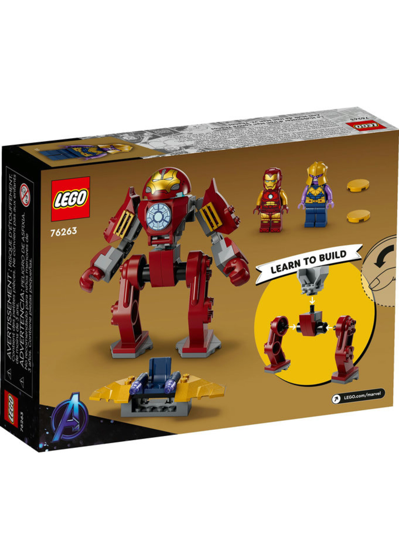 LEGO 76263 - Iron Man Hulkbuster vs Thanos