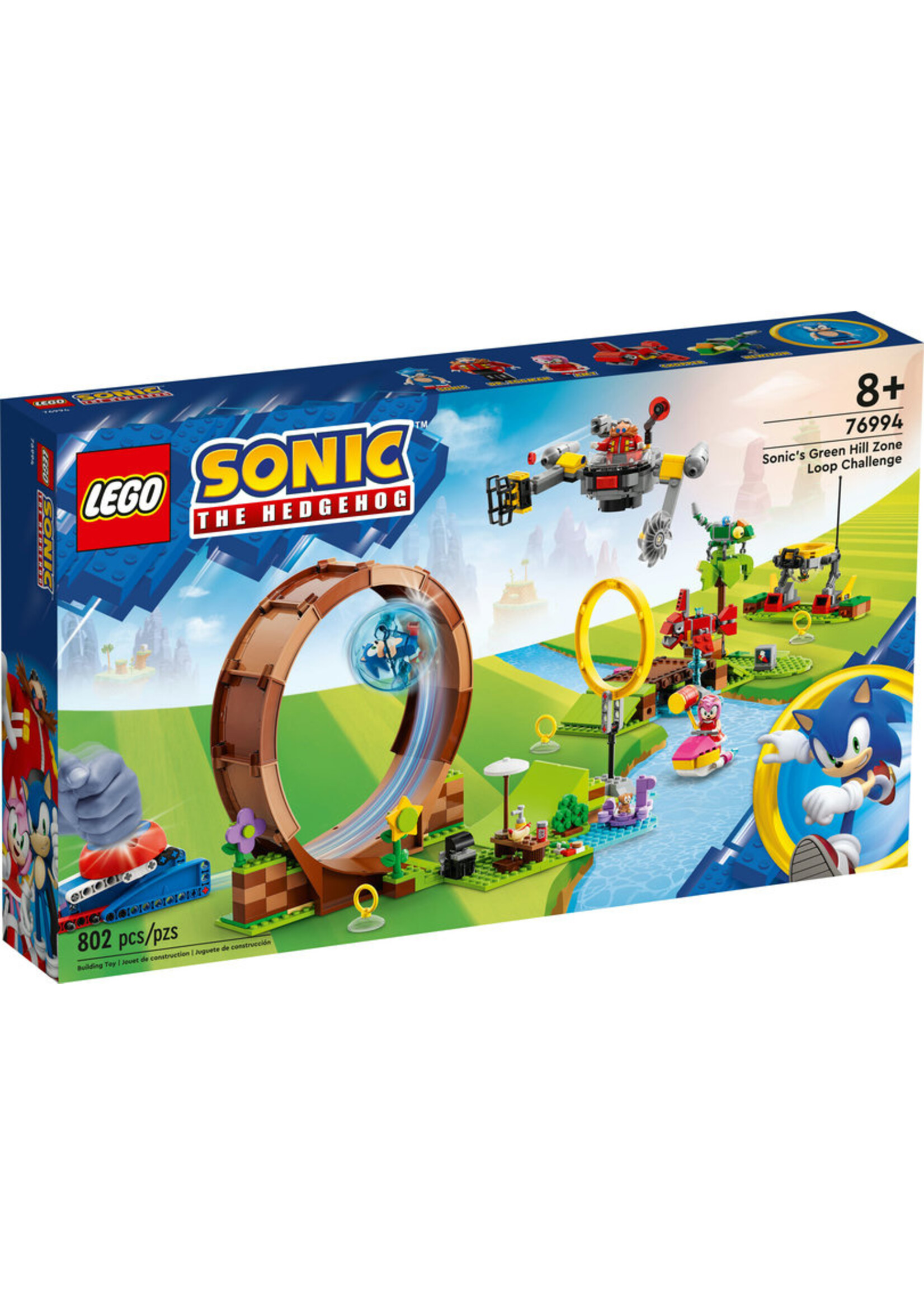 Sonic's Green Hill Zone Loop Challenge 76994 | LEGO® Sonic the Hedgehog™ |  Buy online at the Official LEGO® Shop US