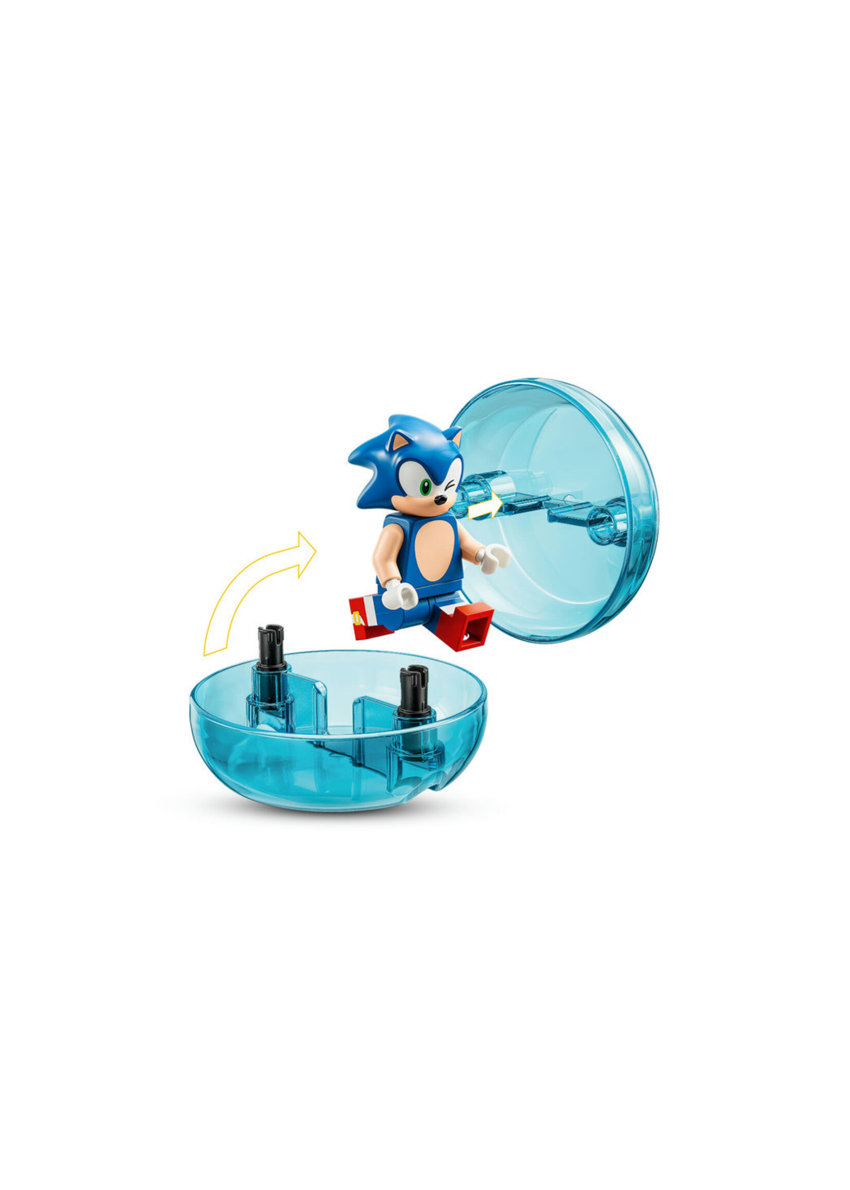 LEGO Sonic the Hedgehog Sonic’s Green Hill Zone Loop Challenge 76994  Building Toy Set, Sonic Adventure Toy with 9 Sonic and Friends Characters,  Fun