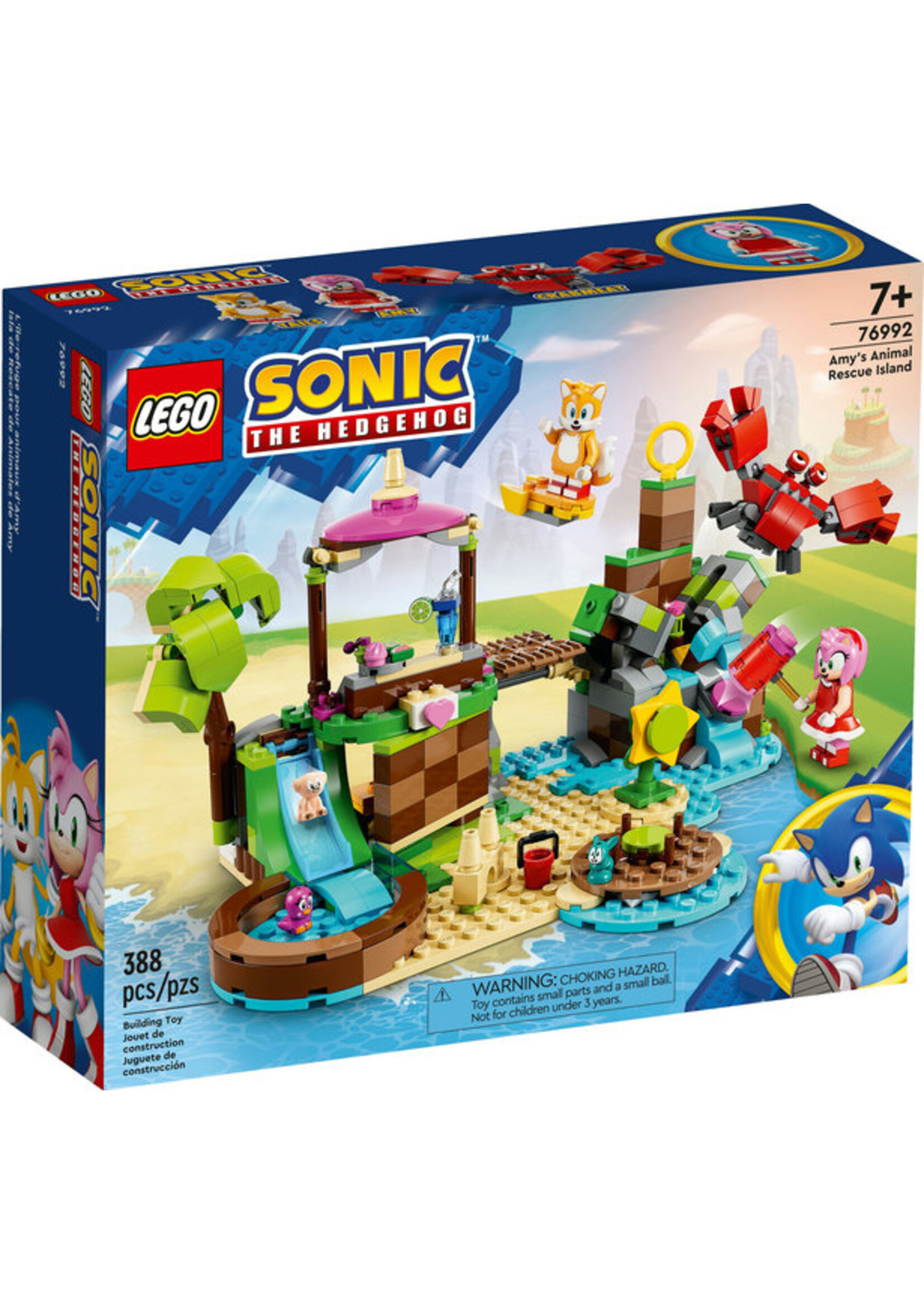 Amy's Animal Rescue Island 76992, LEGO® Sonic the Hedgehog™