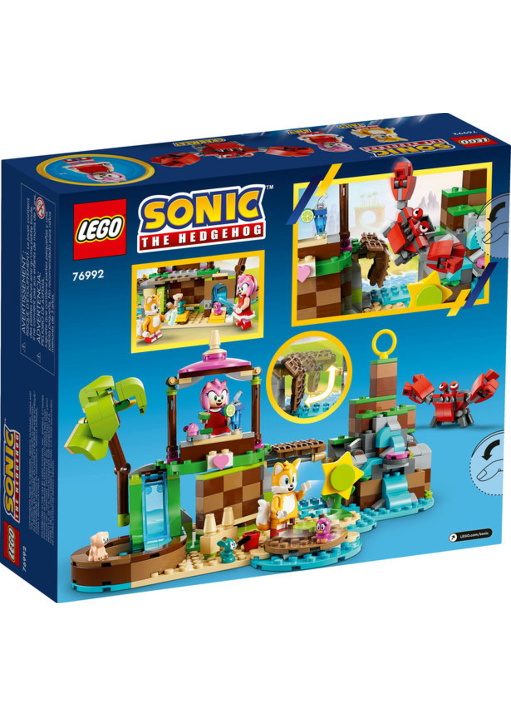 Amy's Animal Rescue Island 76992, LEGO® Sonic the Hedgehog™