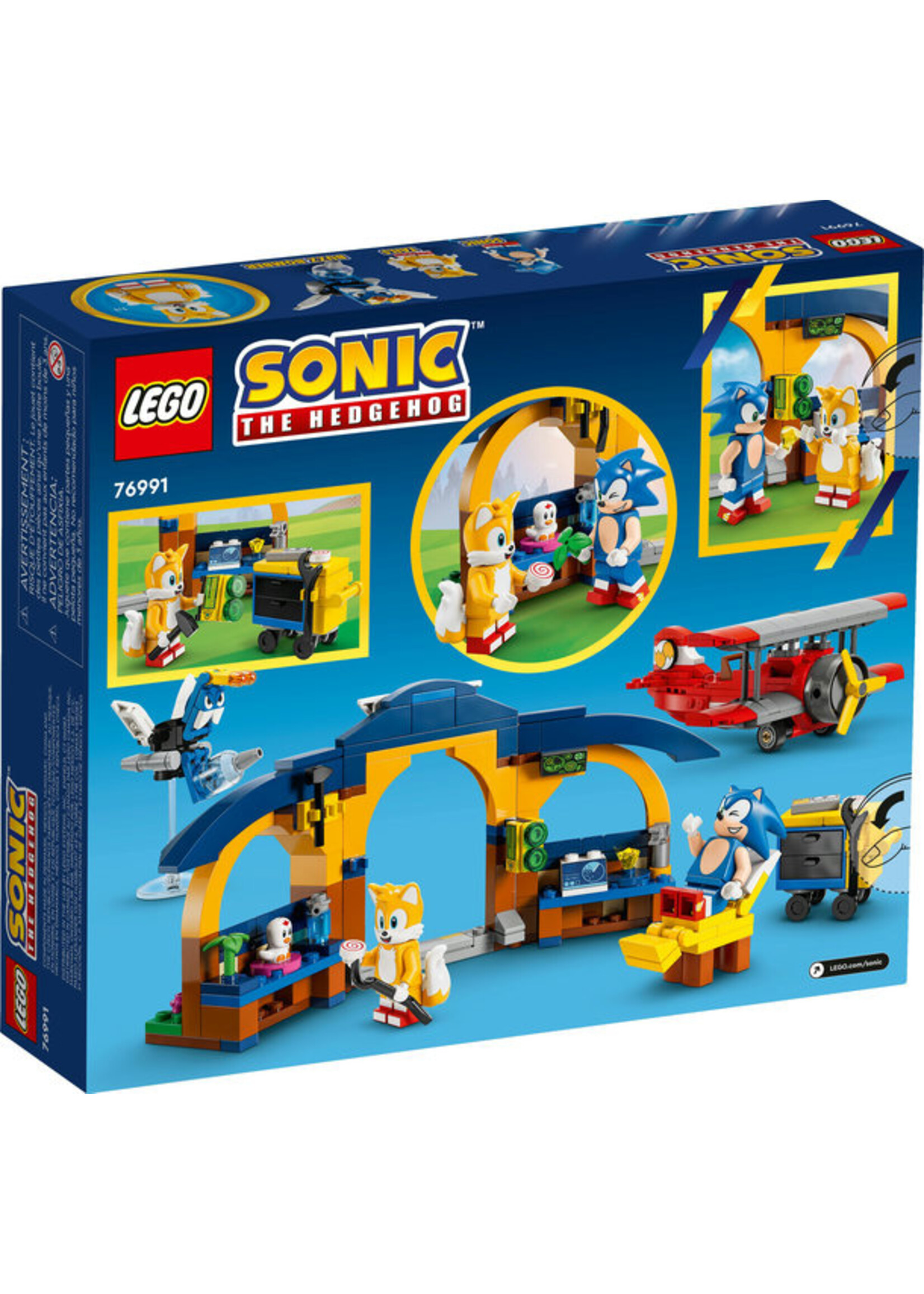 LEGO 76991 Tails' Workshop and Tornado Plane - LEGO Sonic the Hedgehog  Condition New.