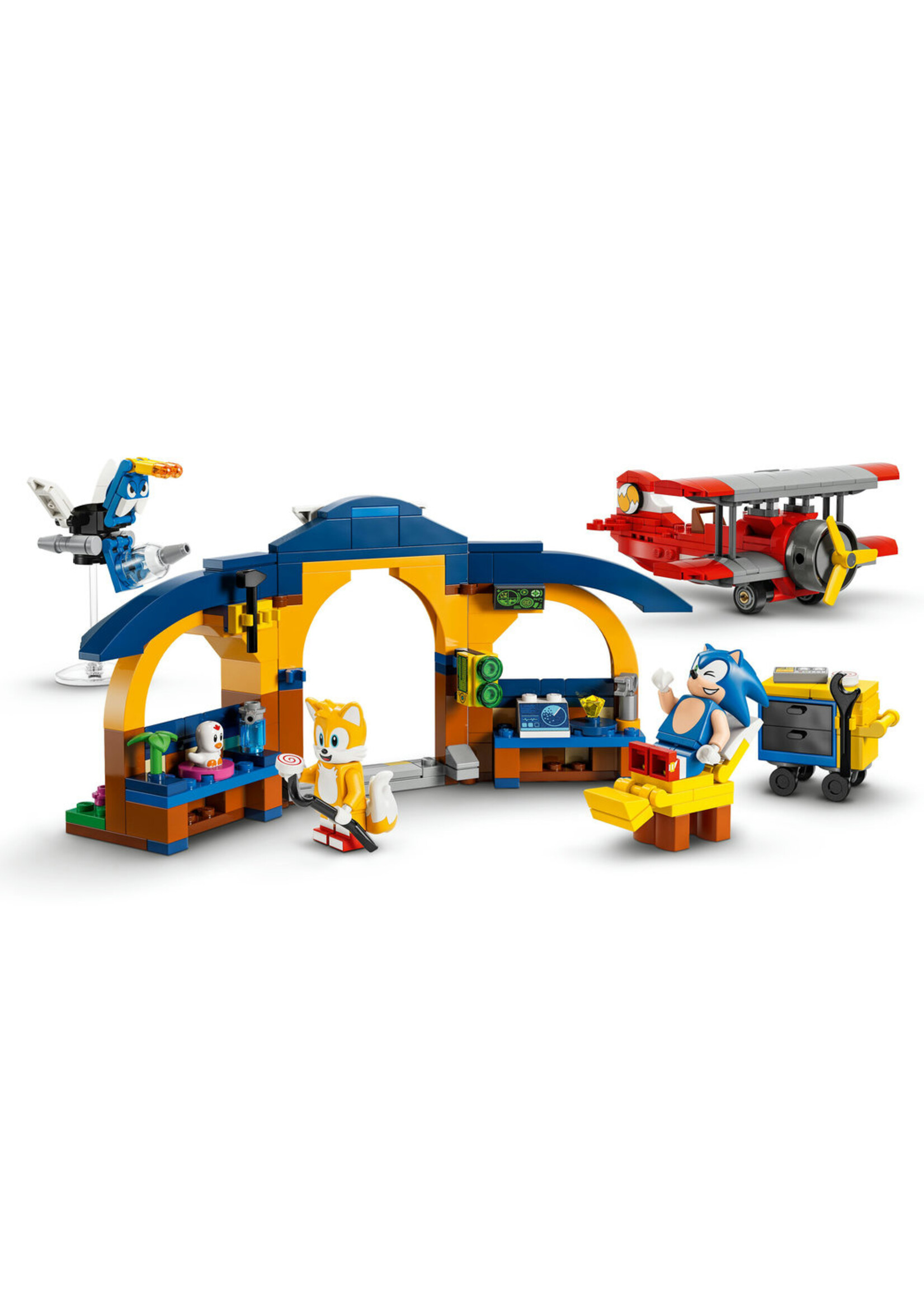 LEGO® Sonic the Hedgehog™ Tails' Workshop and Tornado Plane 76991