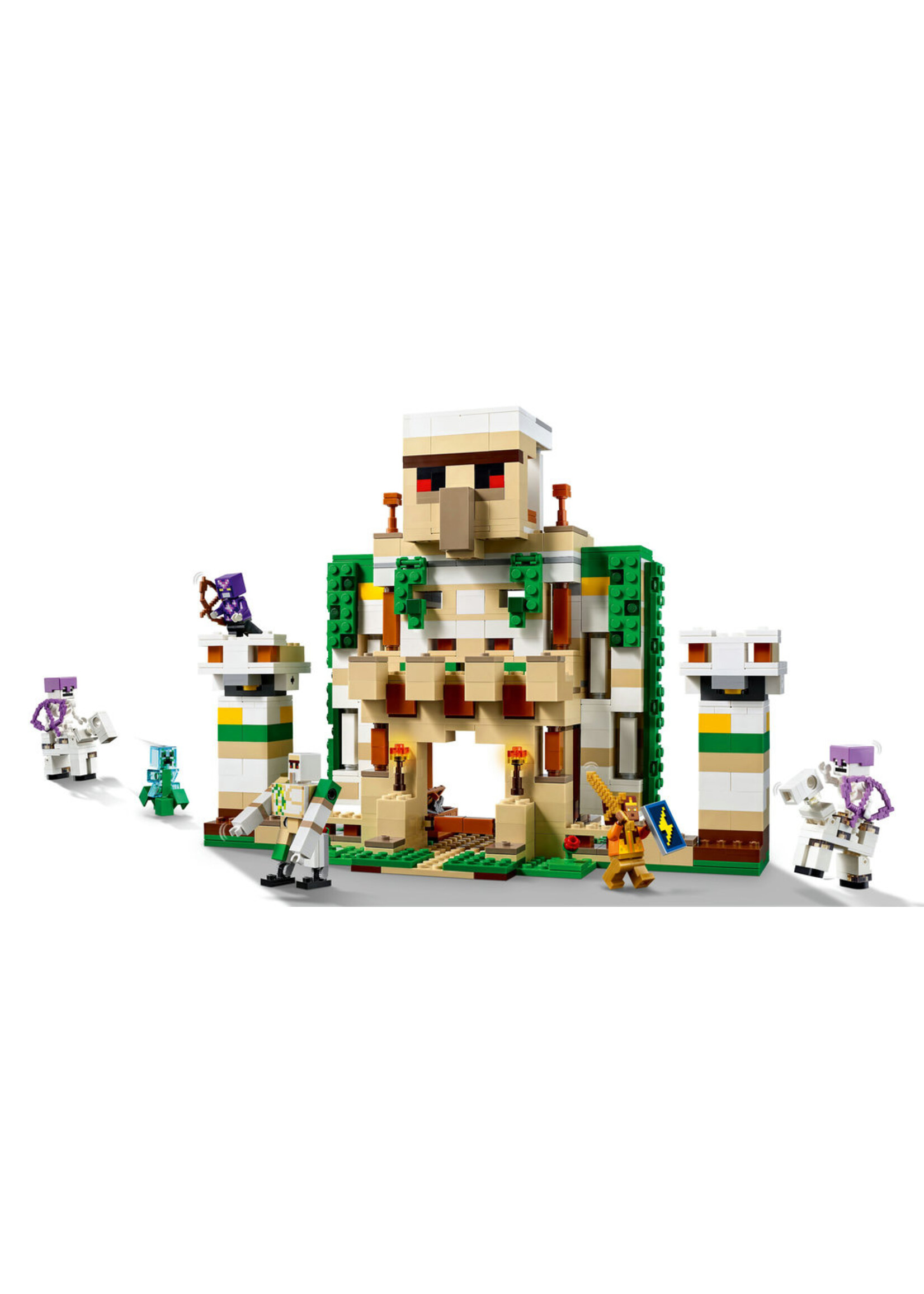 LEGO Minecraft The Iron Golem Fortress 21250 6425603 - Best Buy