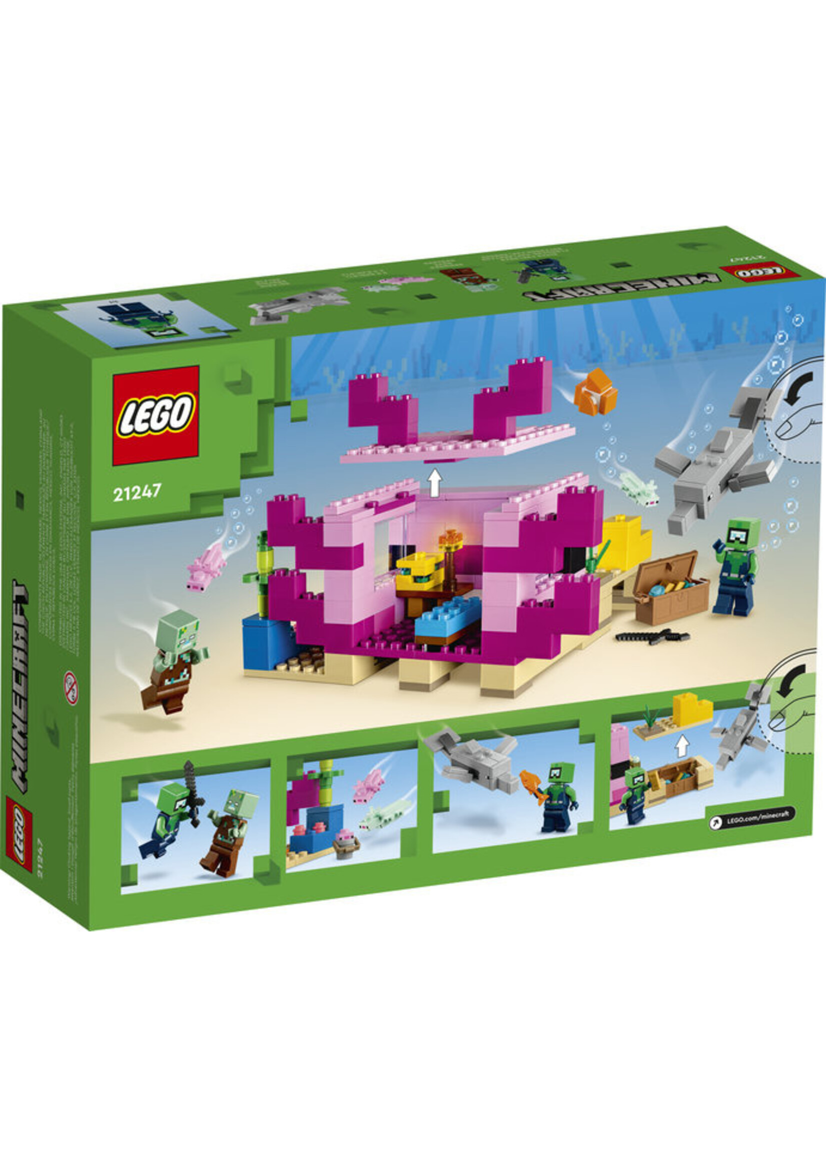 LEGO 21247 - The Axolotl House