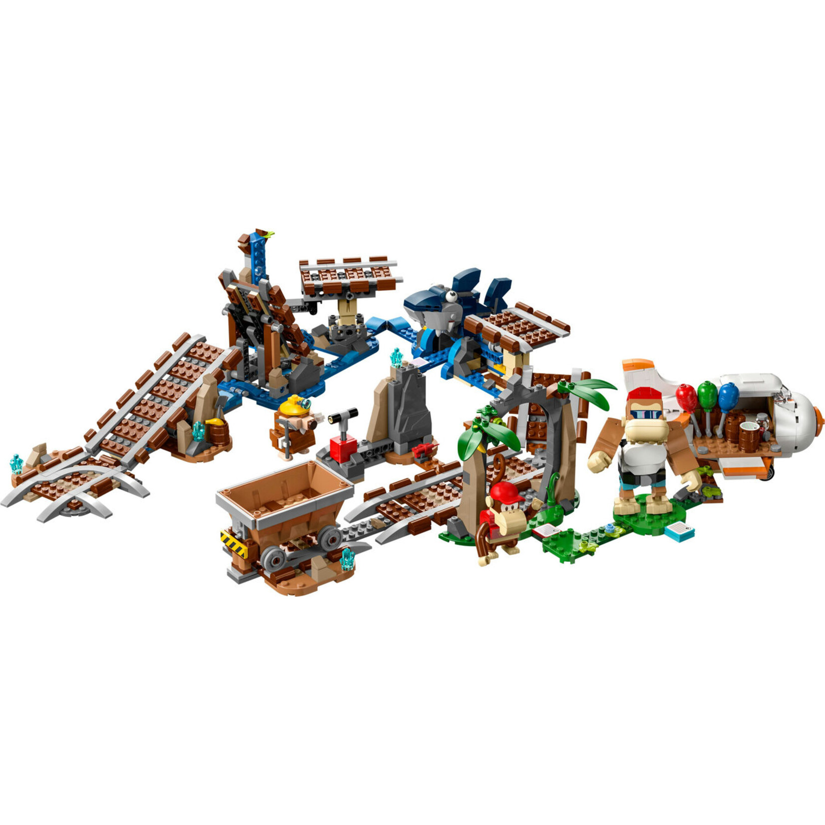 LEGO® Super Mario™ 71425 - Diddy Kong's Mine Cart Ride Expansion Set