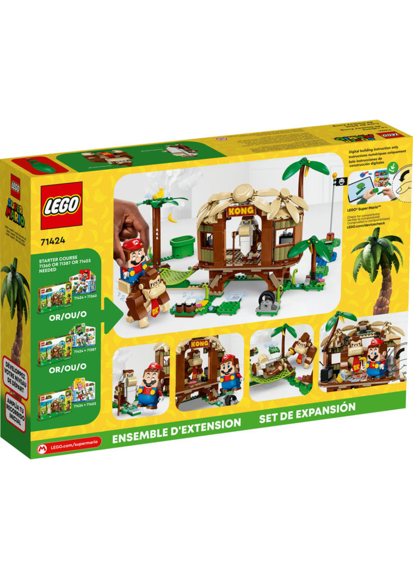 LEGO 71424 - Donkey Kong's Tree House Expansion Set