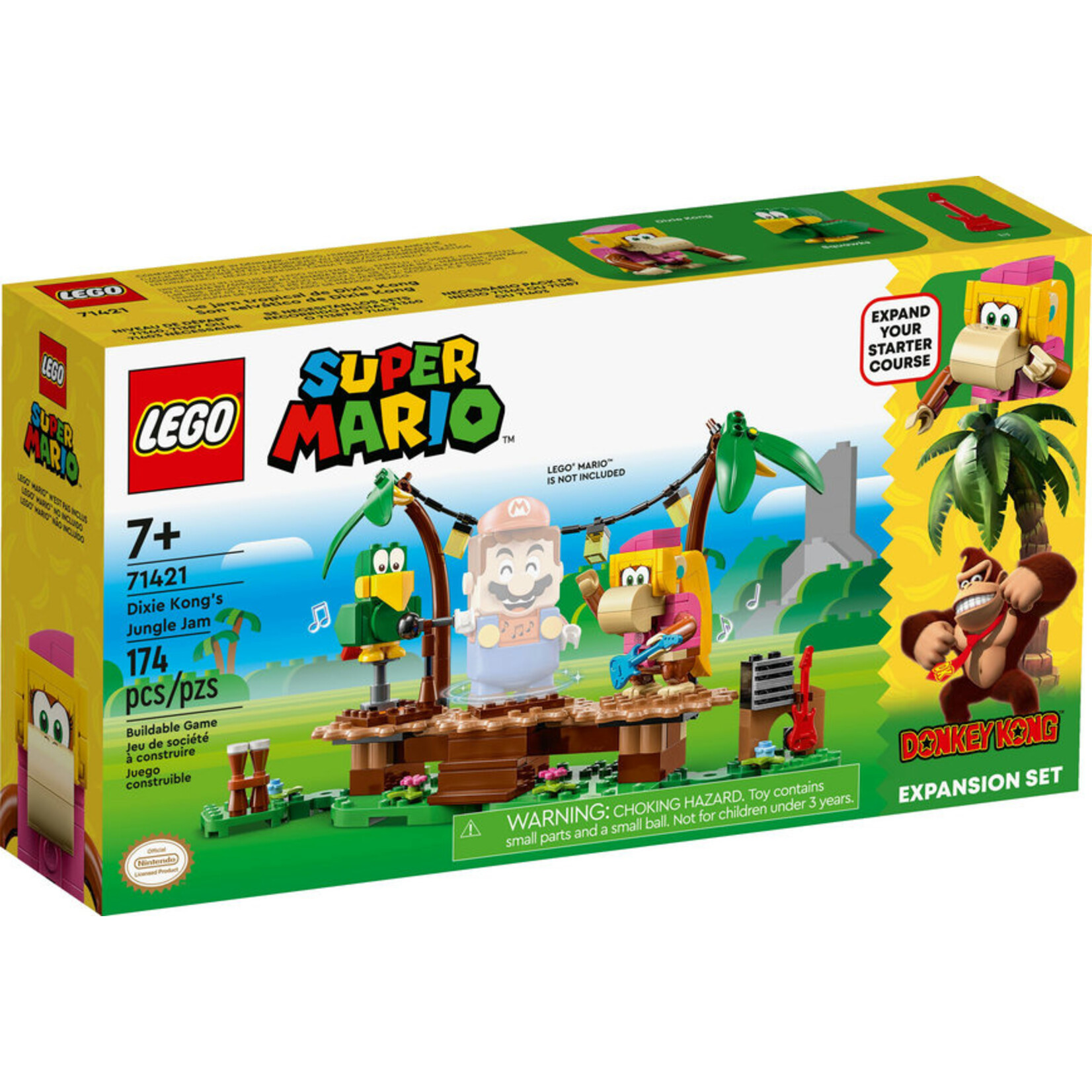 LEGO® Super Mario™ 71421 - Dixie Kong's Jungle Jam Expansion Set