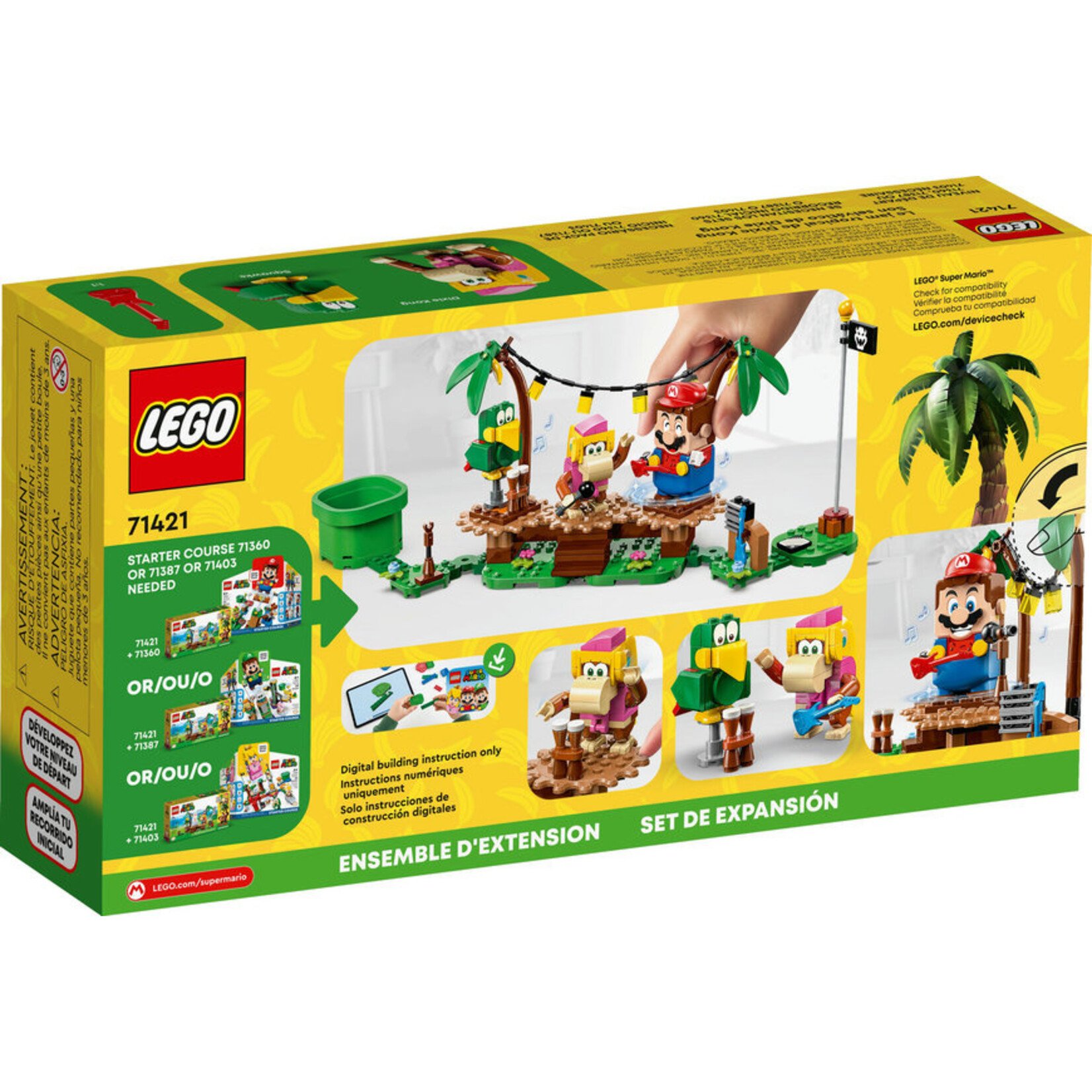 LEGO® Super Mario™ 71421 - Dixie Kong's Jungle Jam Expansion Set