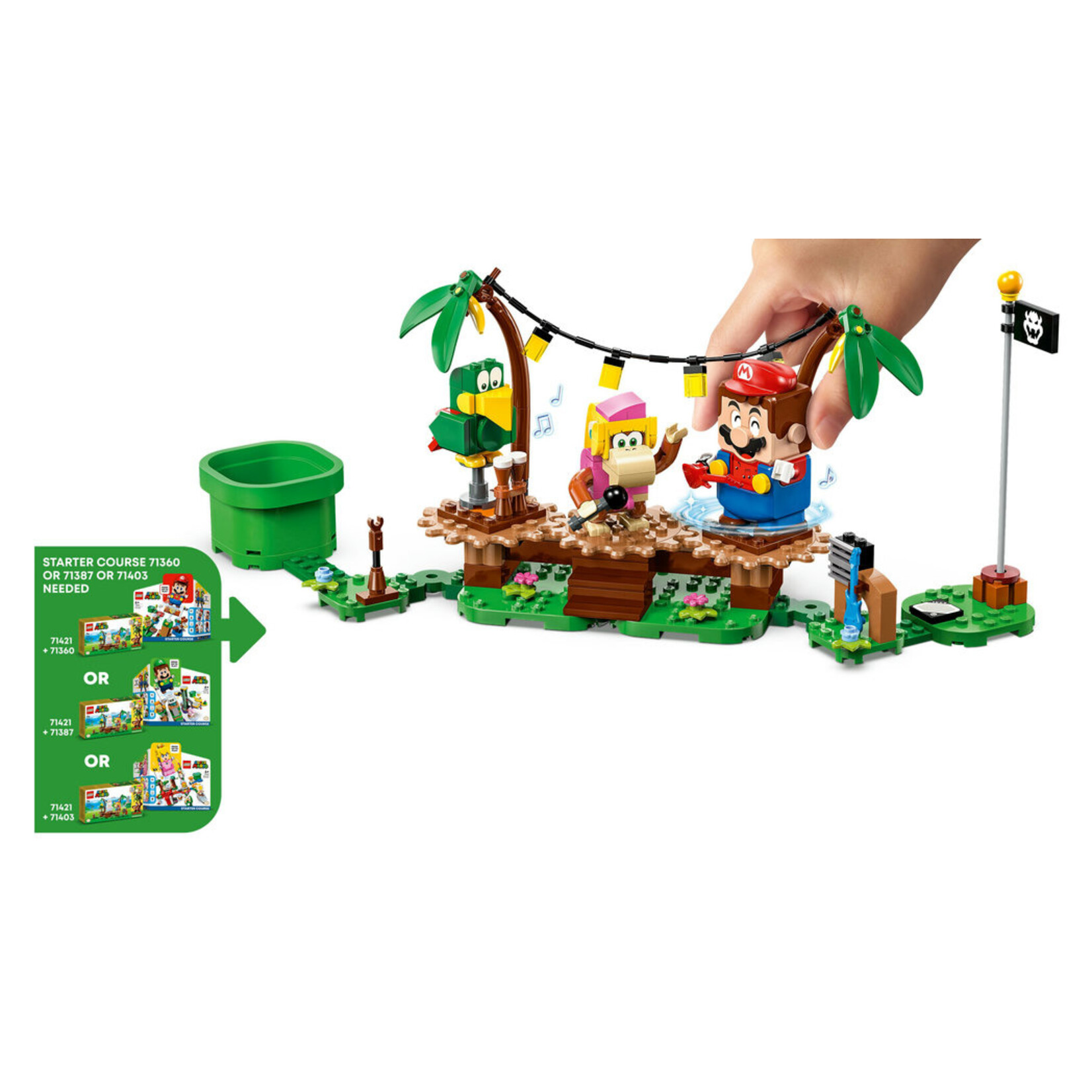 LEGO® Super Mario™ 71421 - Dixie Kong's Jungle Jam Expansion Set