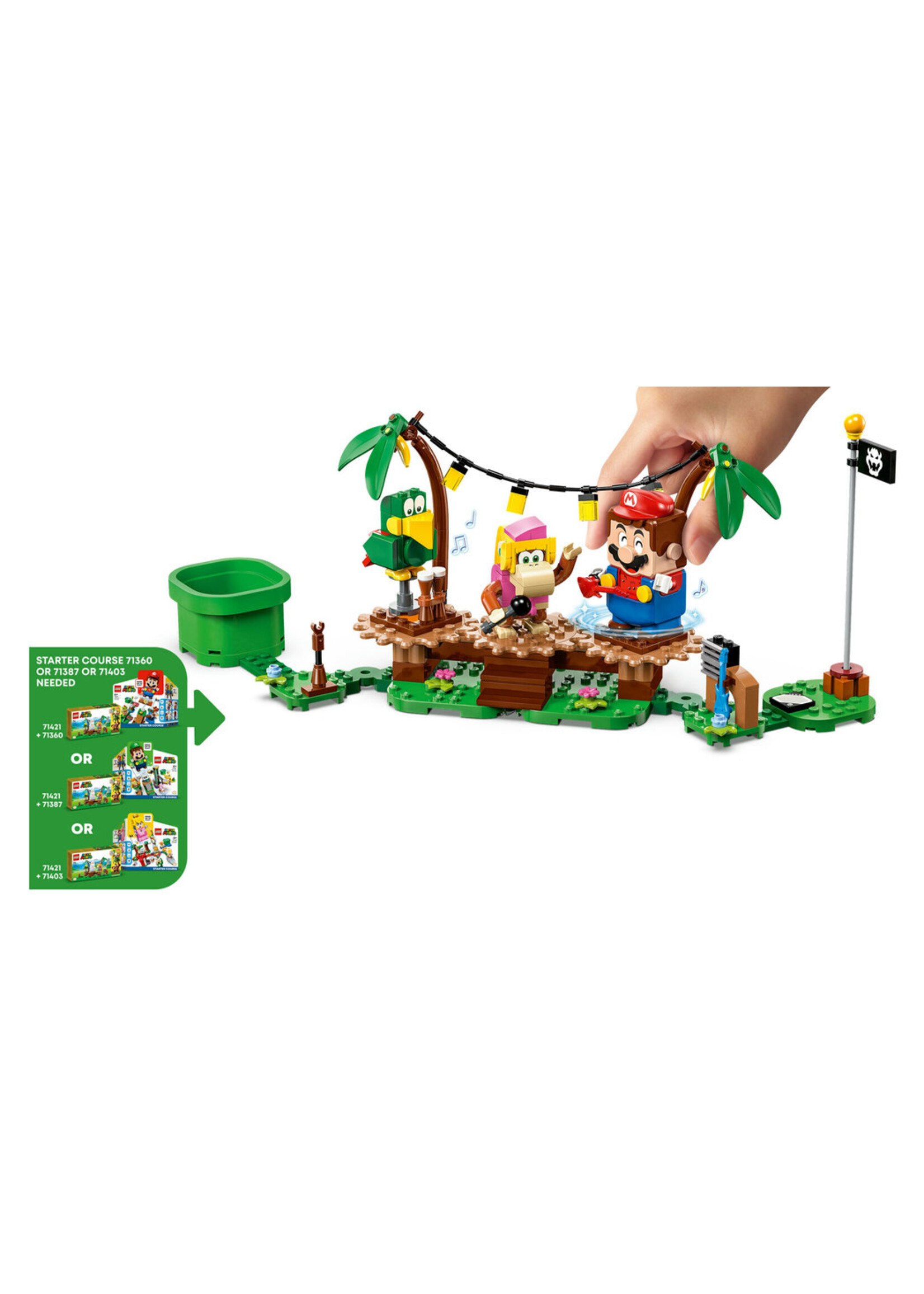 LEGO 71421 - Dixie Kong's Jungle Jam Expansion Set