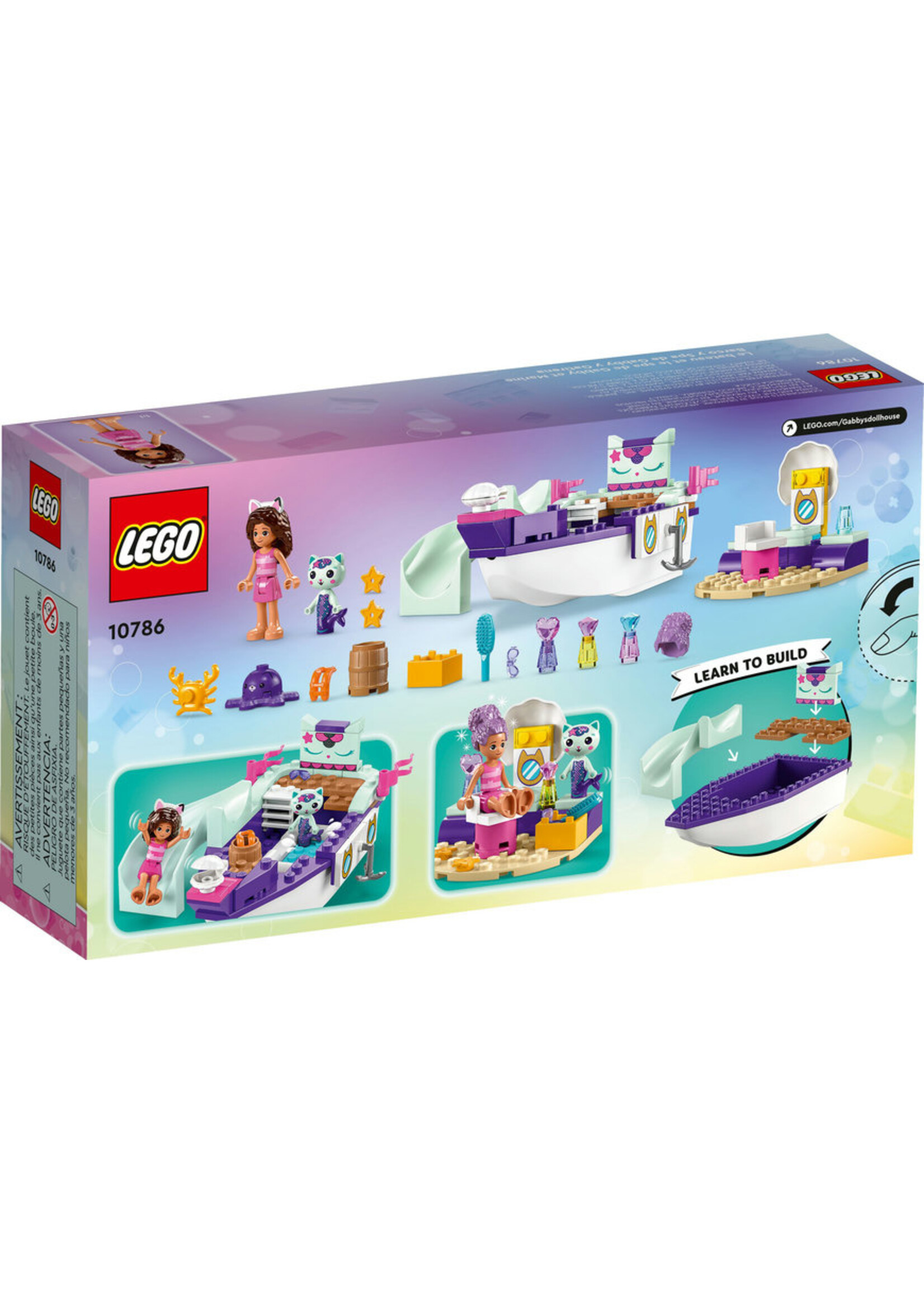 LEGO 10786 - Gabby & MerCat's Ship & Spa