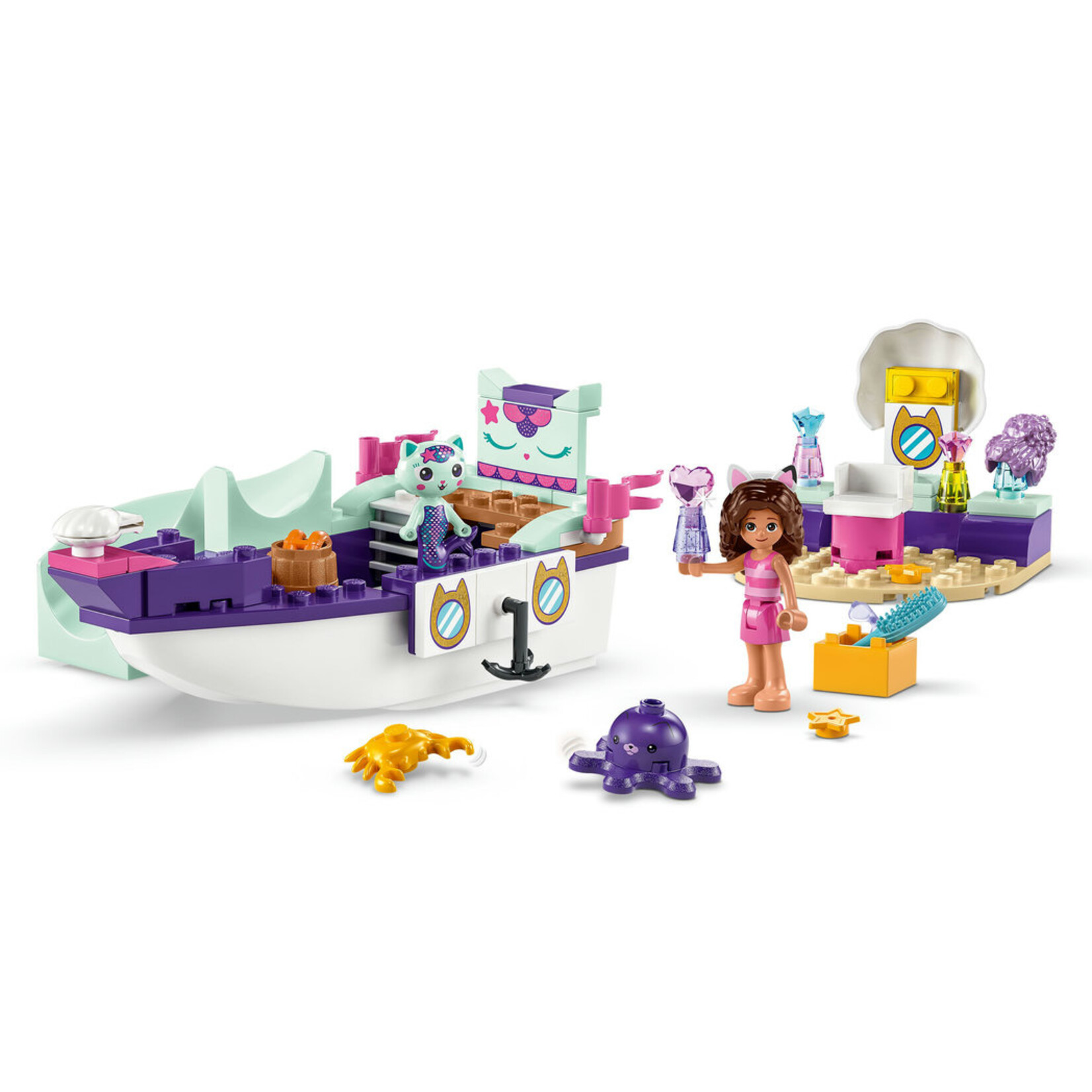 LEGO® Gabby 10786 - Gabby & MerCat's Ship & Spa