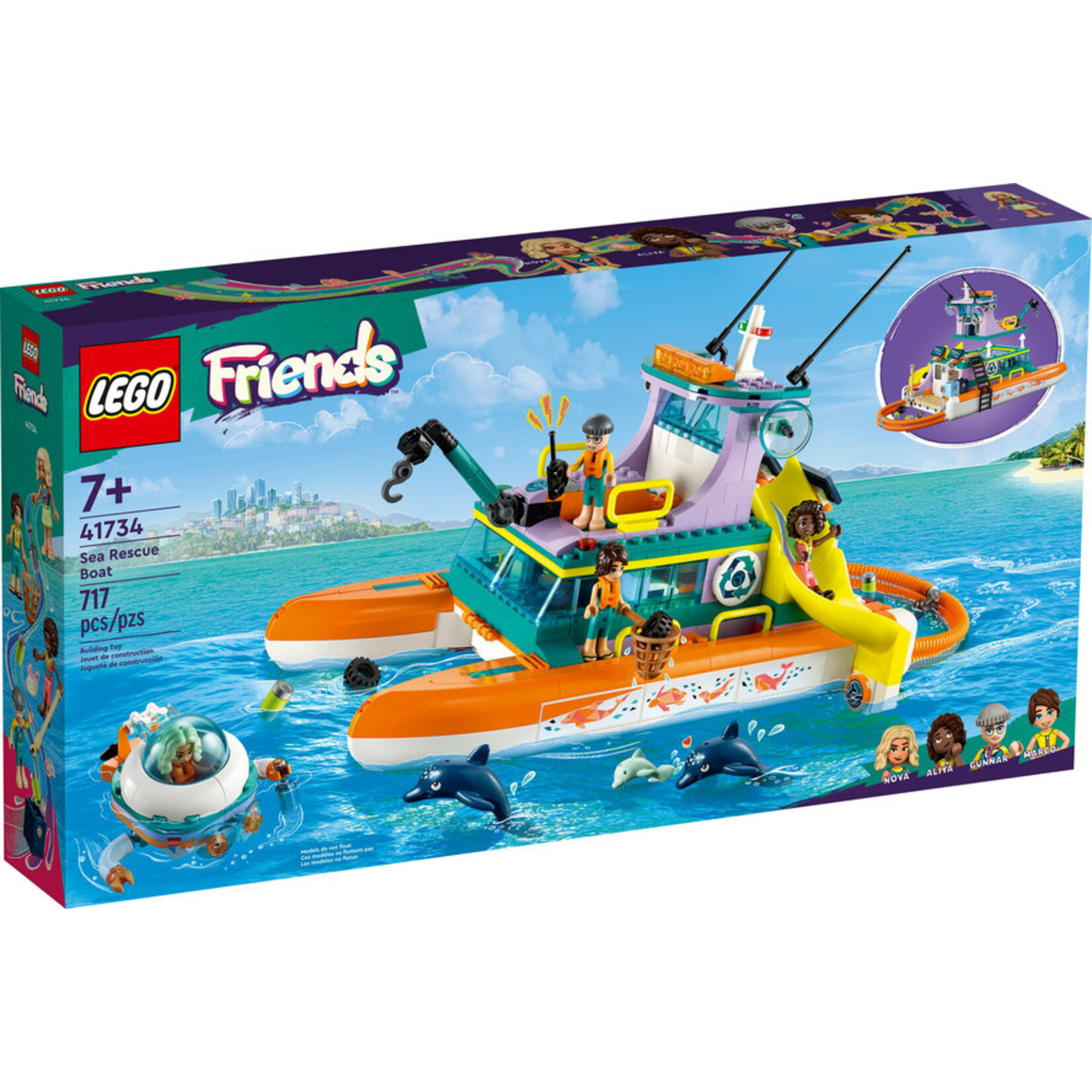 LEGO® Friends 41734 - Sea Rescue Boat
