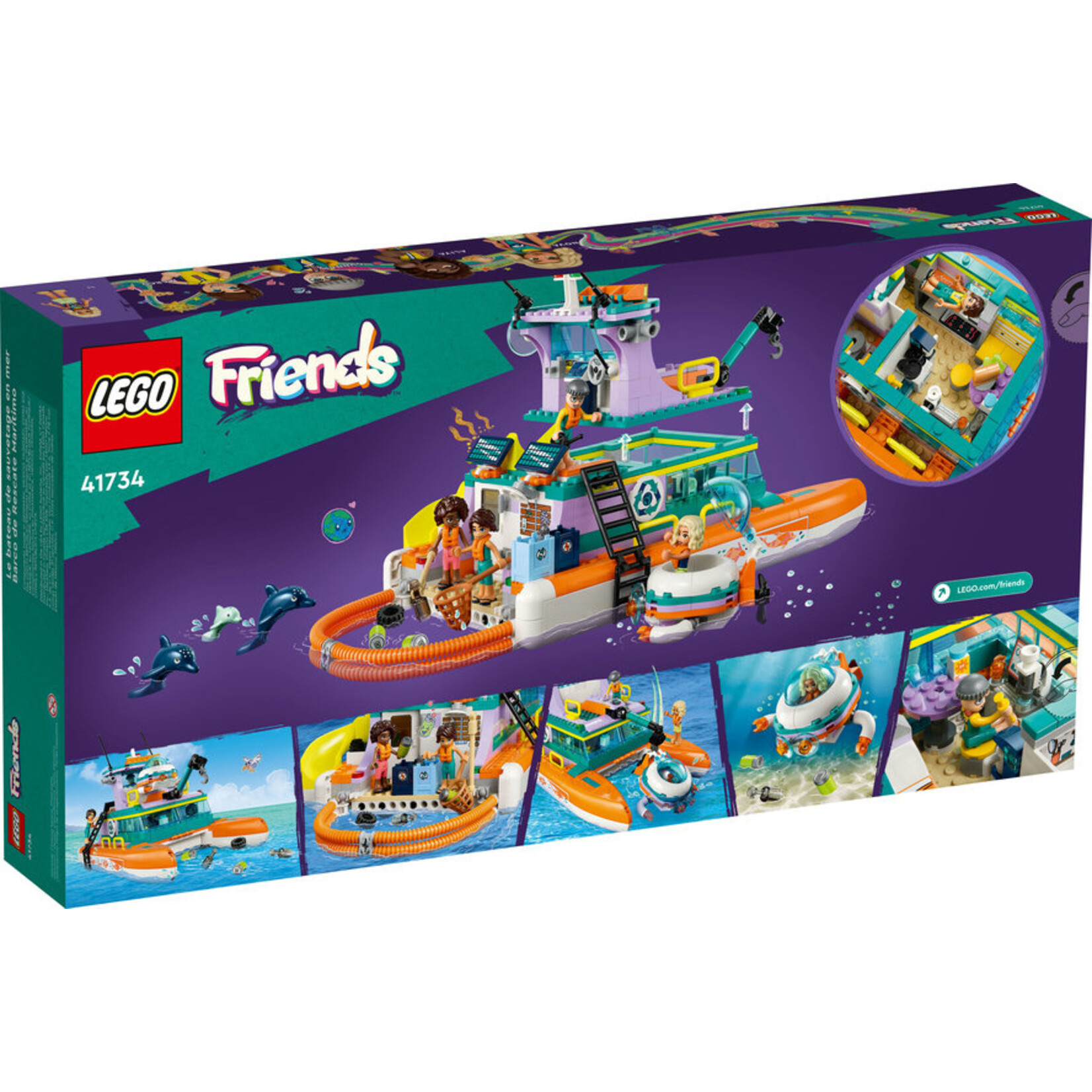 LEGO® Friends 41734 - Sea Rescue Boat