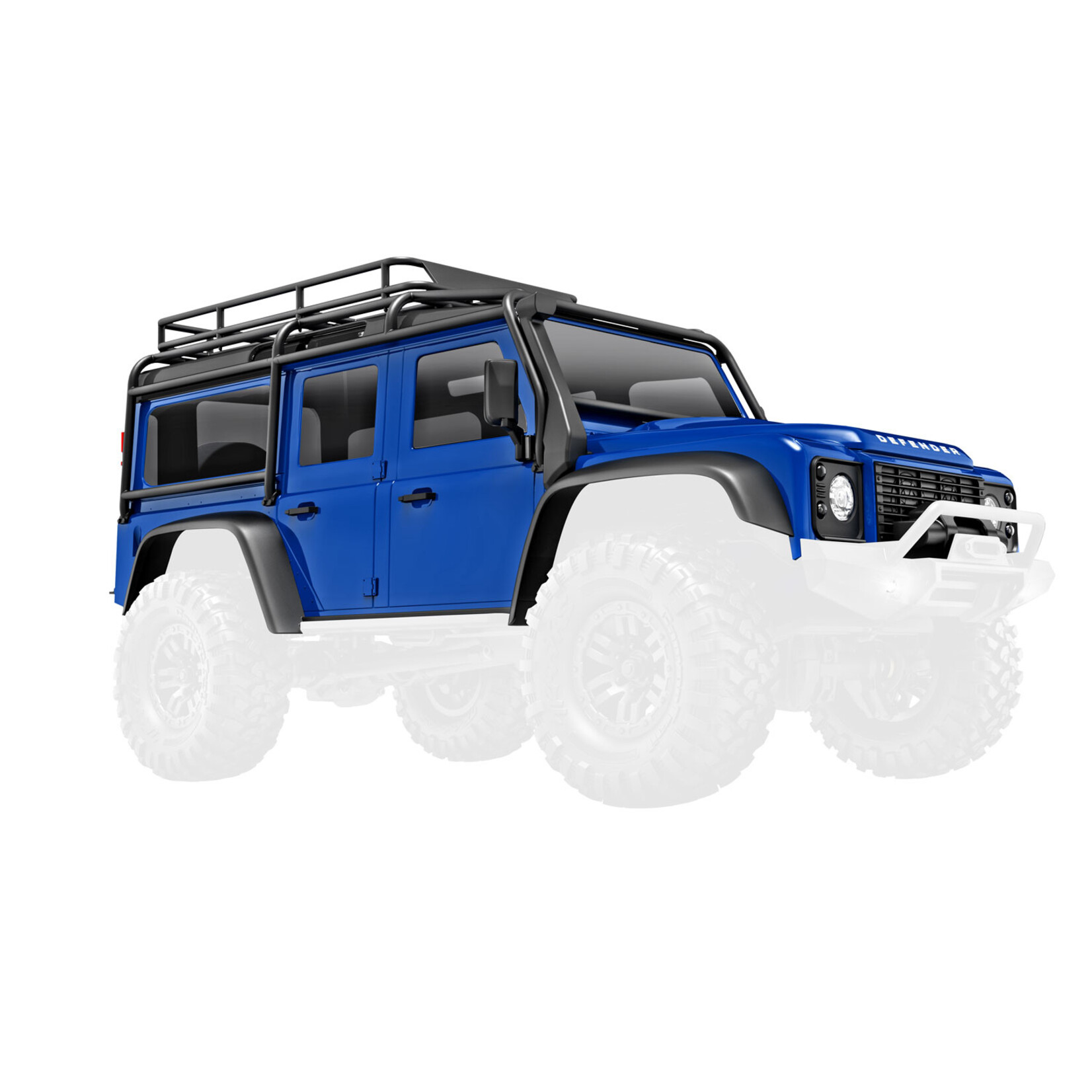 Traxxas 9712-BLUE - TRX-4M Defender Body - Blue
