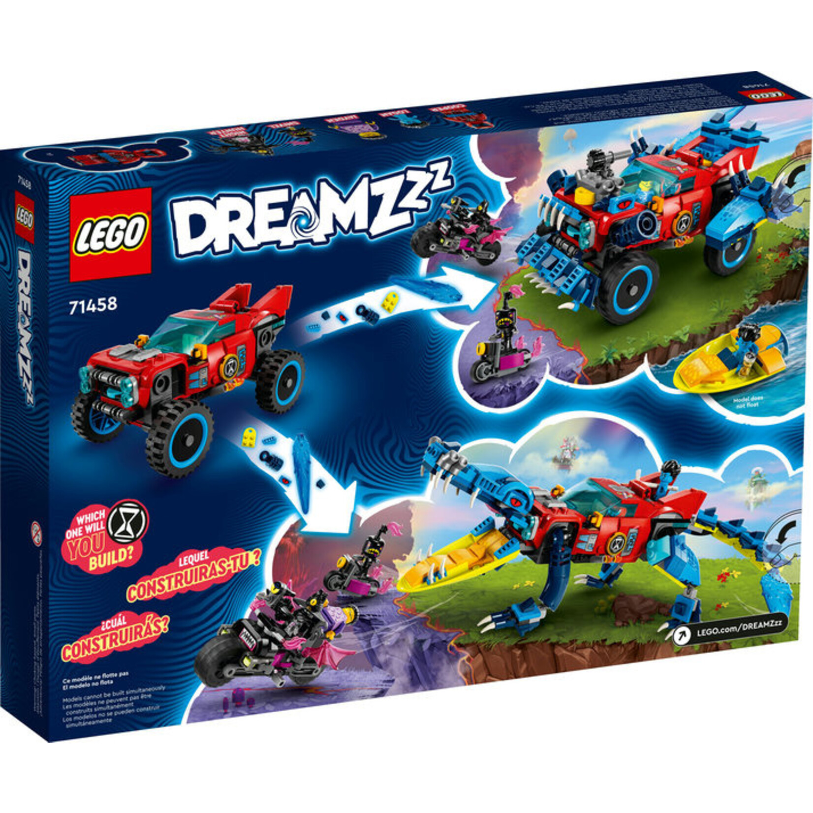 LEGO® DREAMZzz™ 71458 - Crocodile Car