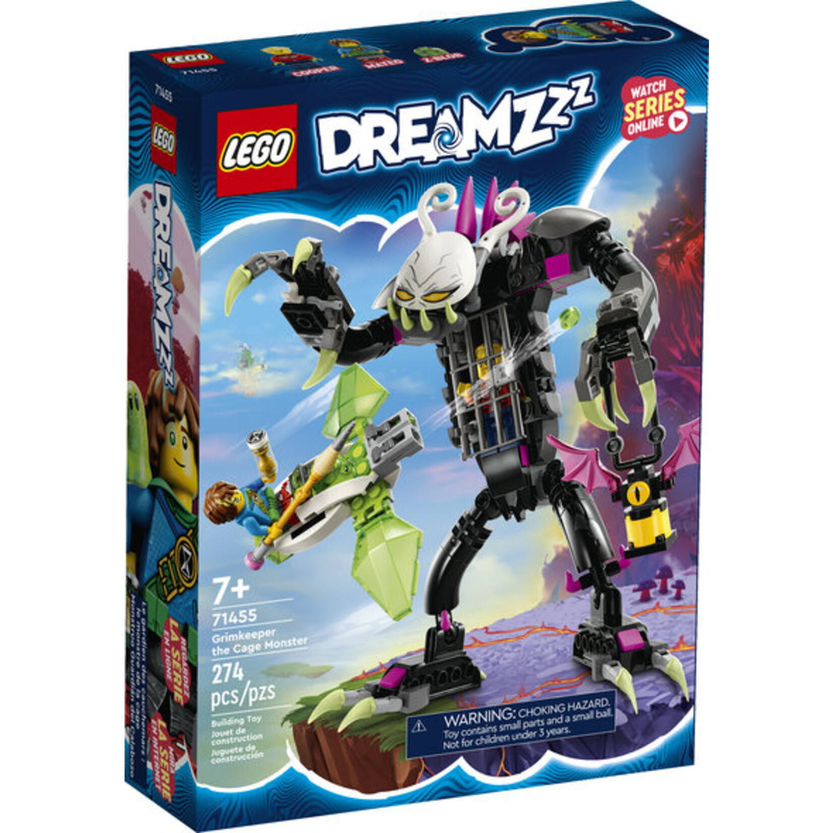 LEGO® DREAMZzz™ 71455 - Grimkeeper the Cage Monster