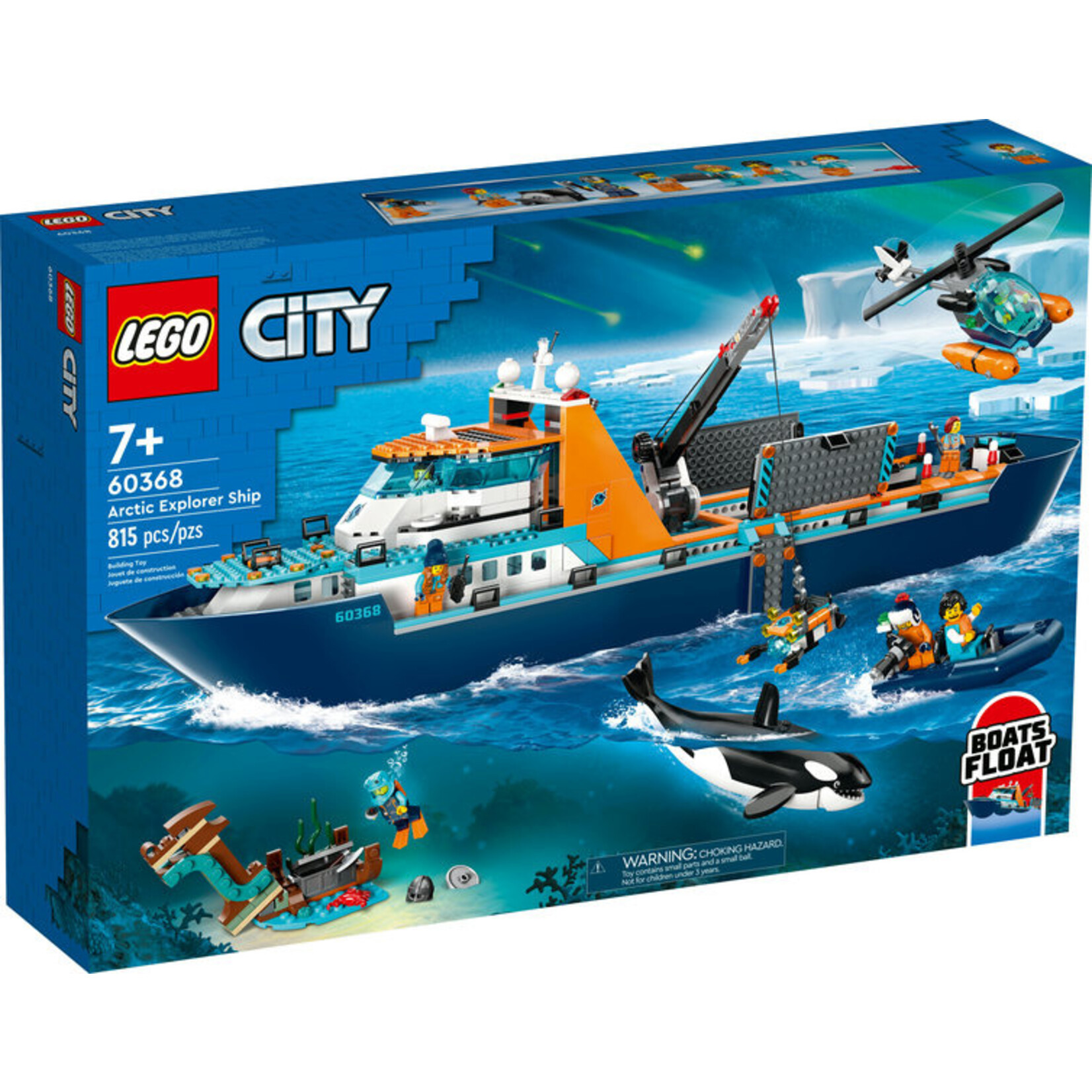 LEGO® City 60368 - Arctic Explorer Ship