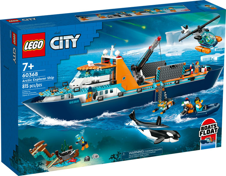 LEGO City 60368 - Arctic Explorer Ship - Hub Hobby