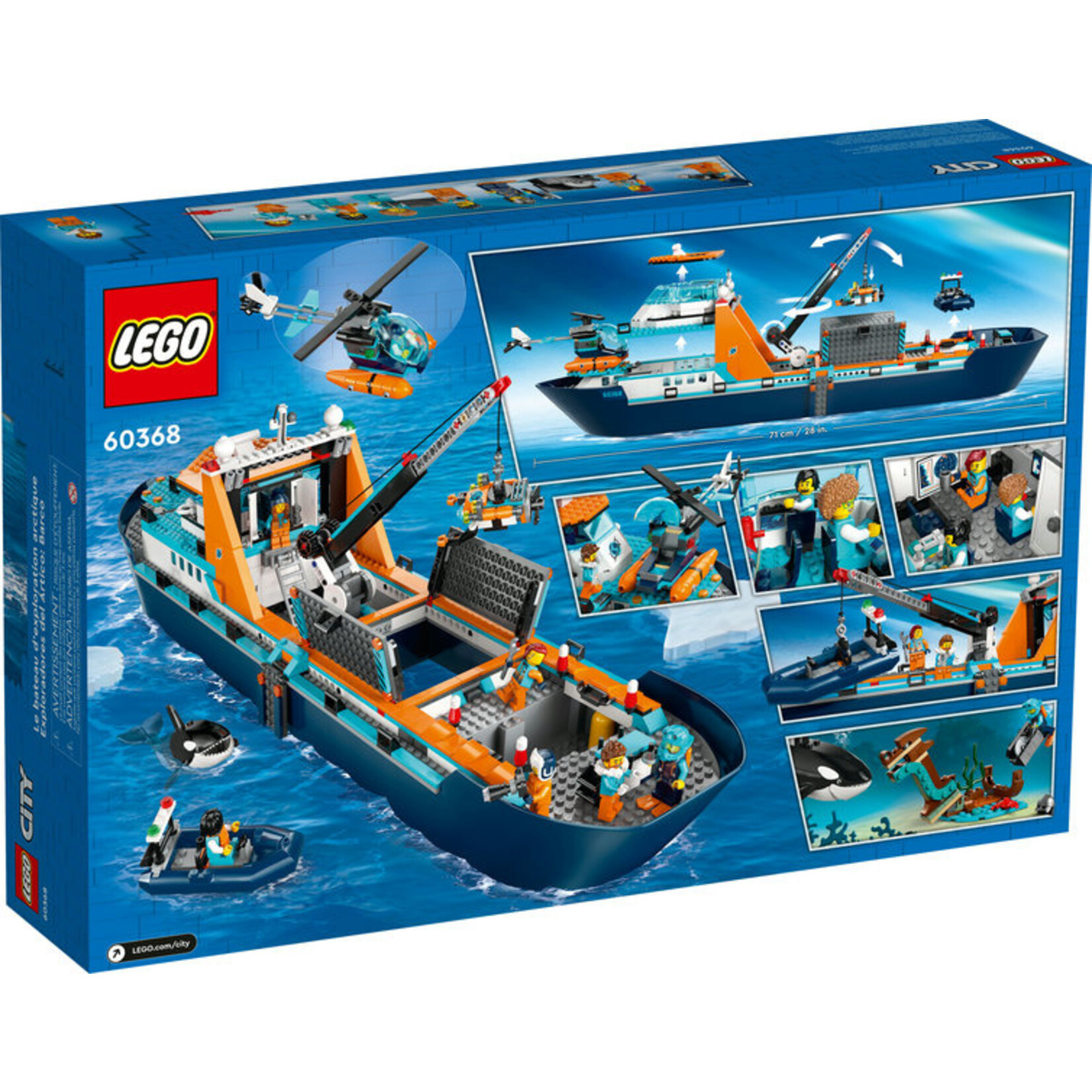 LEGO® City 60368 - Arctic Explorer Ship