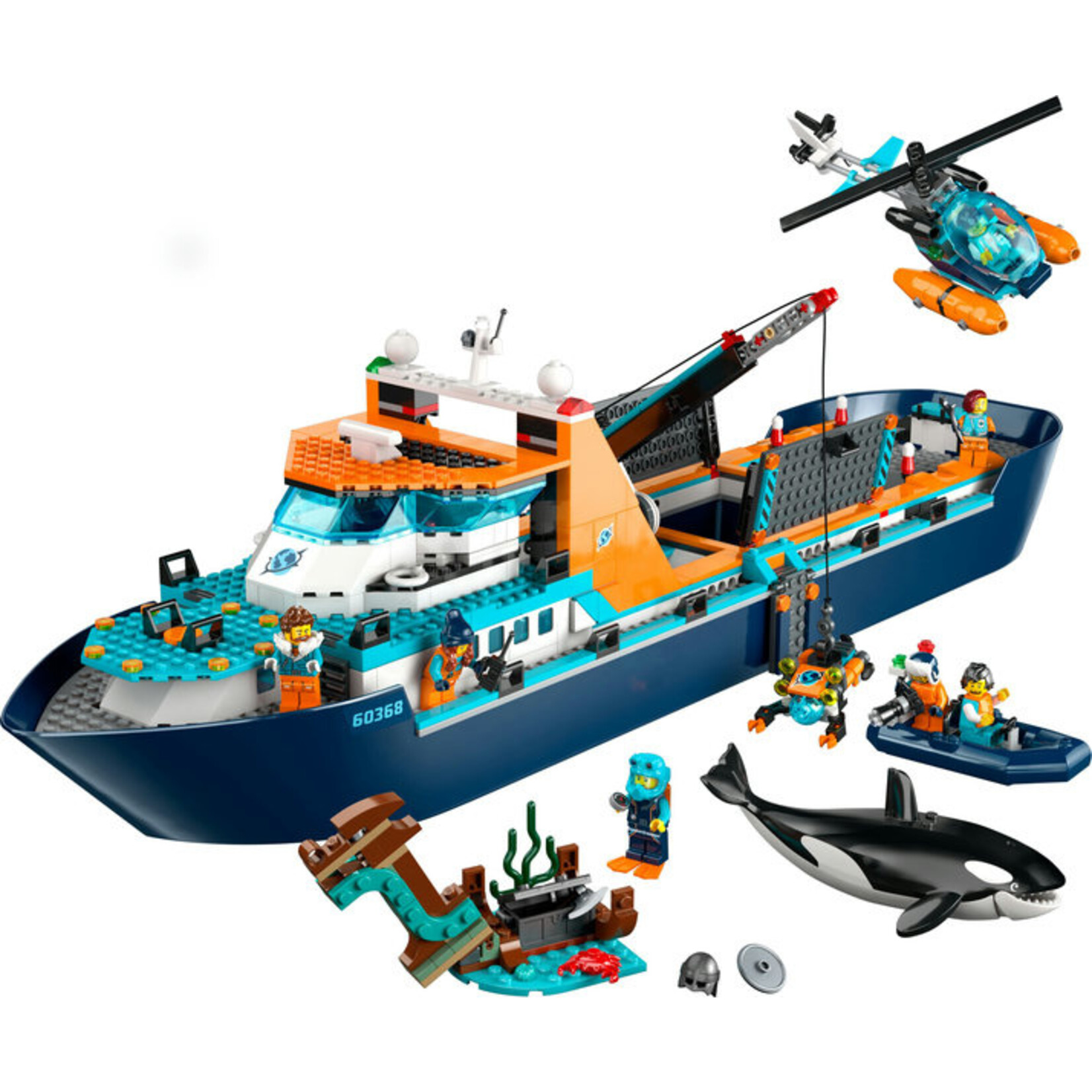 LEGO® City 60368 - Arctic Explorer Ship