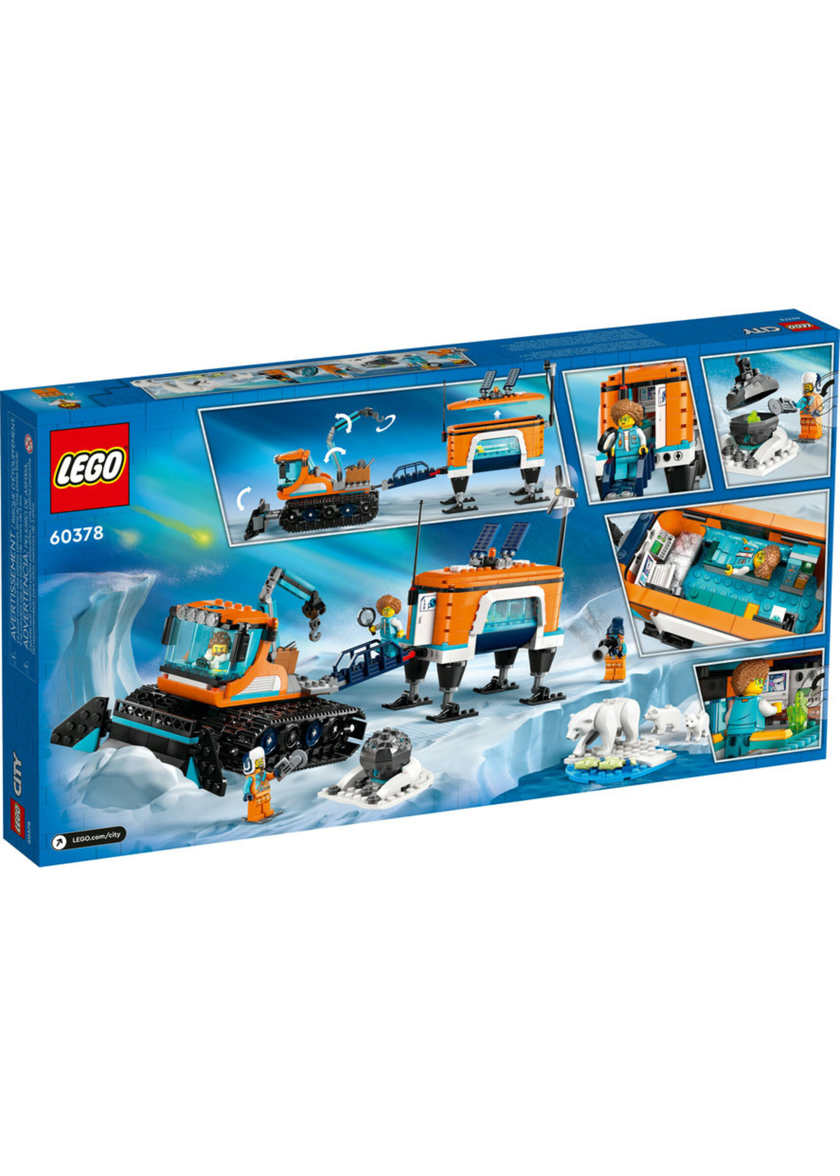 LEGO 60378 - Arctic Explorer Truck and Mobile Lab