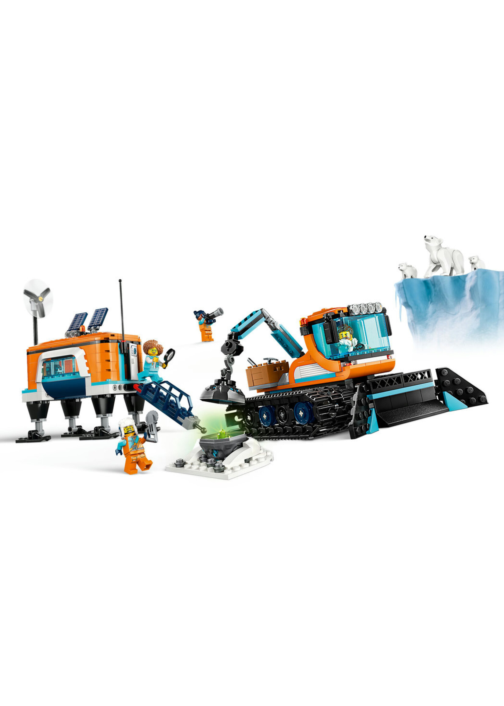 LEGO 60378 - Arctic Explorer Truck and Mobile Lab