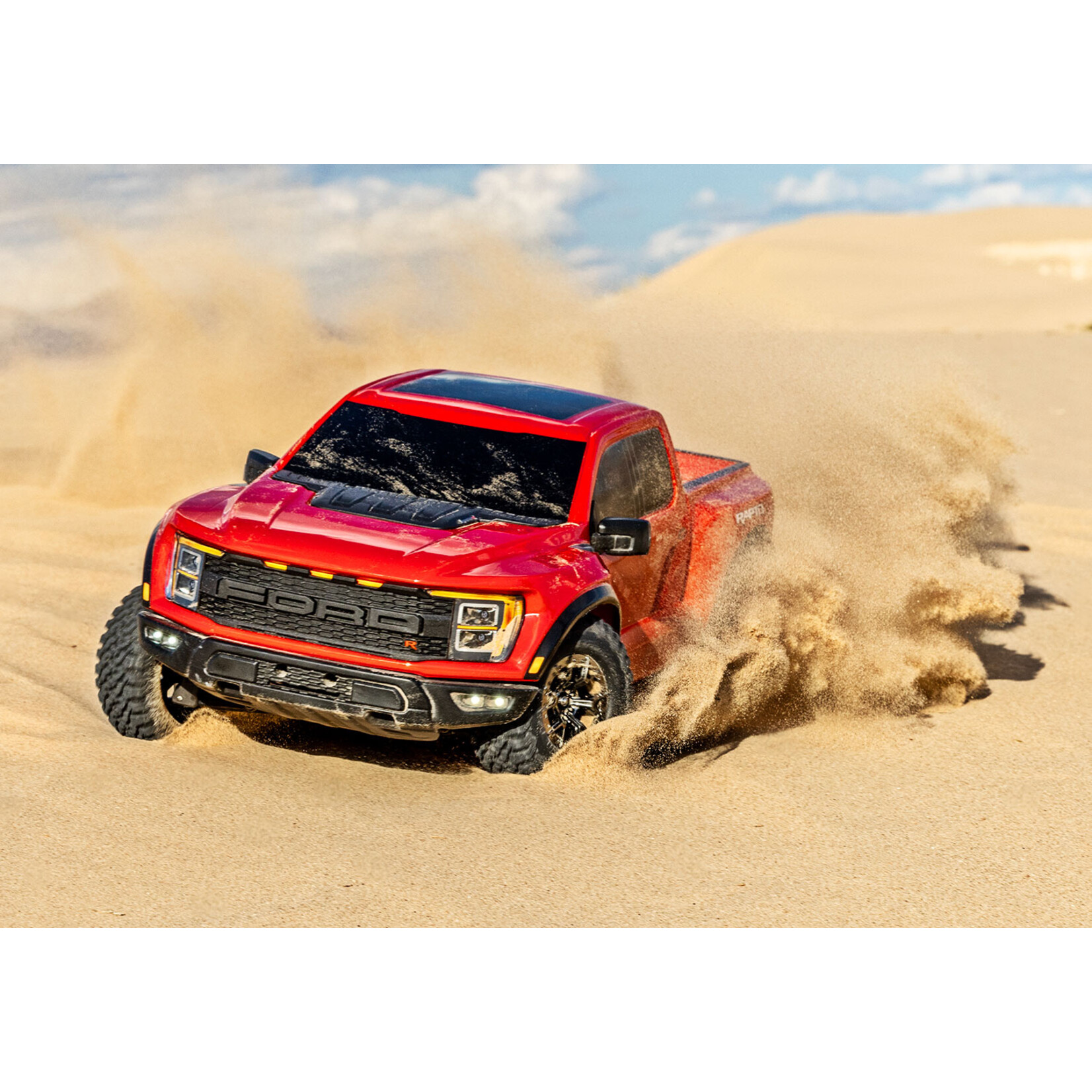 Traxxas 1010764RED - Ford Raptor R 4x4 VXL - Red