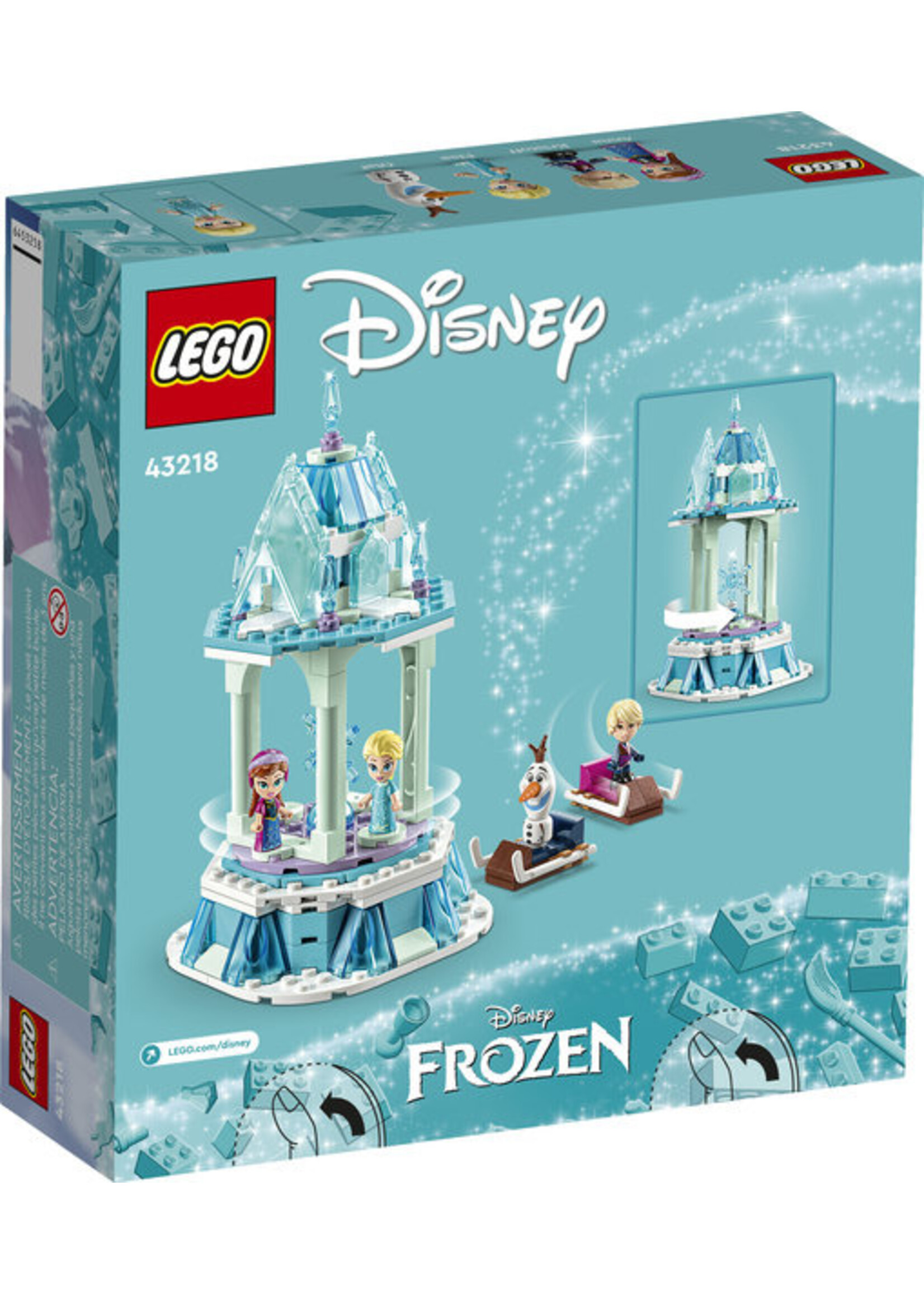 LEGO 43218 - Anna and Elsa's Magical Carousel