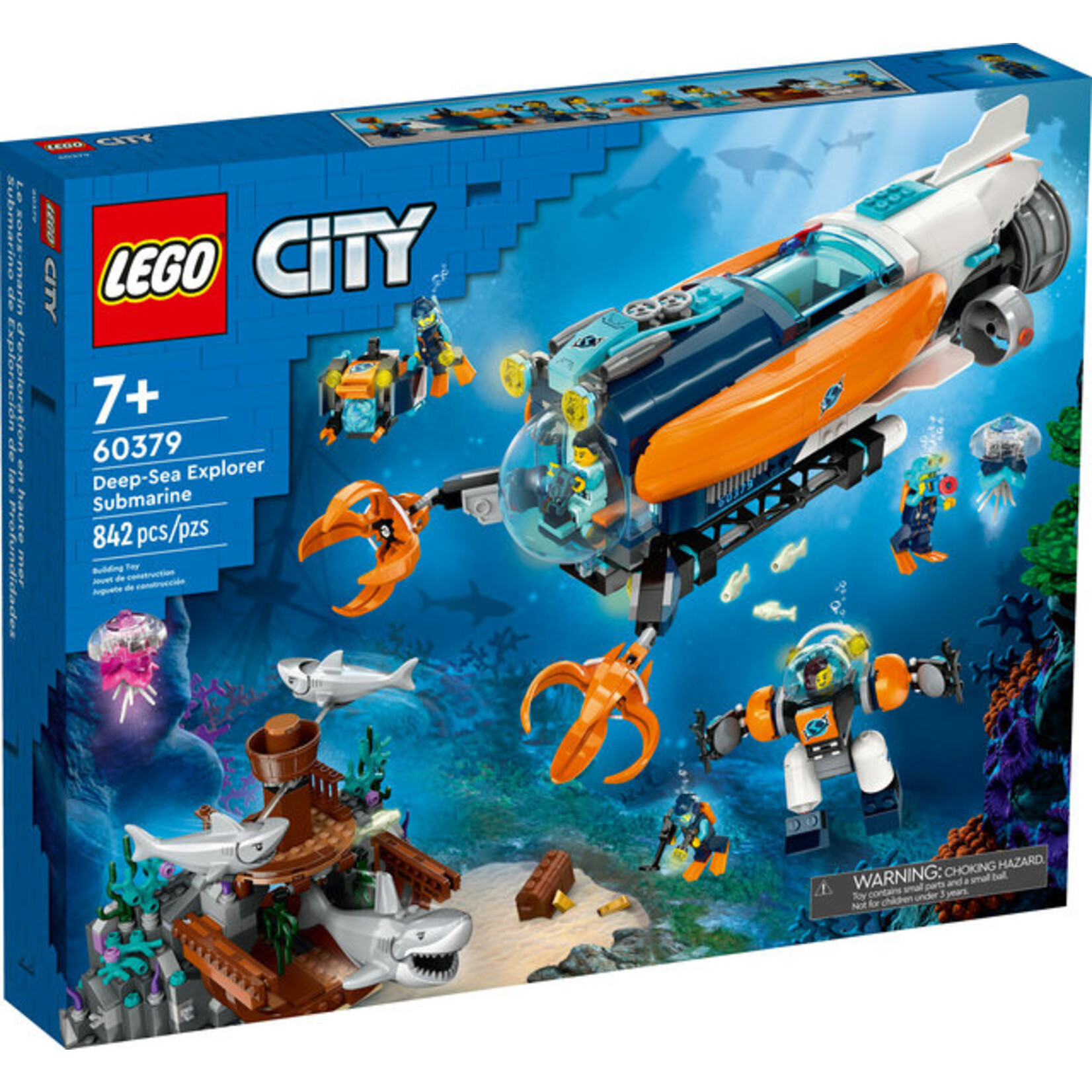 LEGO® City 60379 - Deep-Sea Explorer Submarine