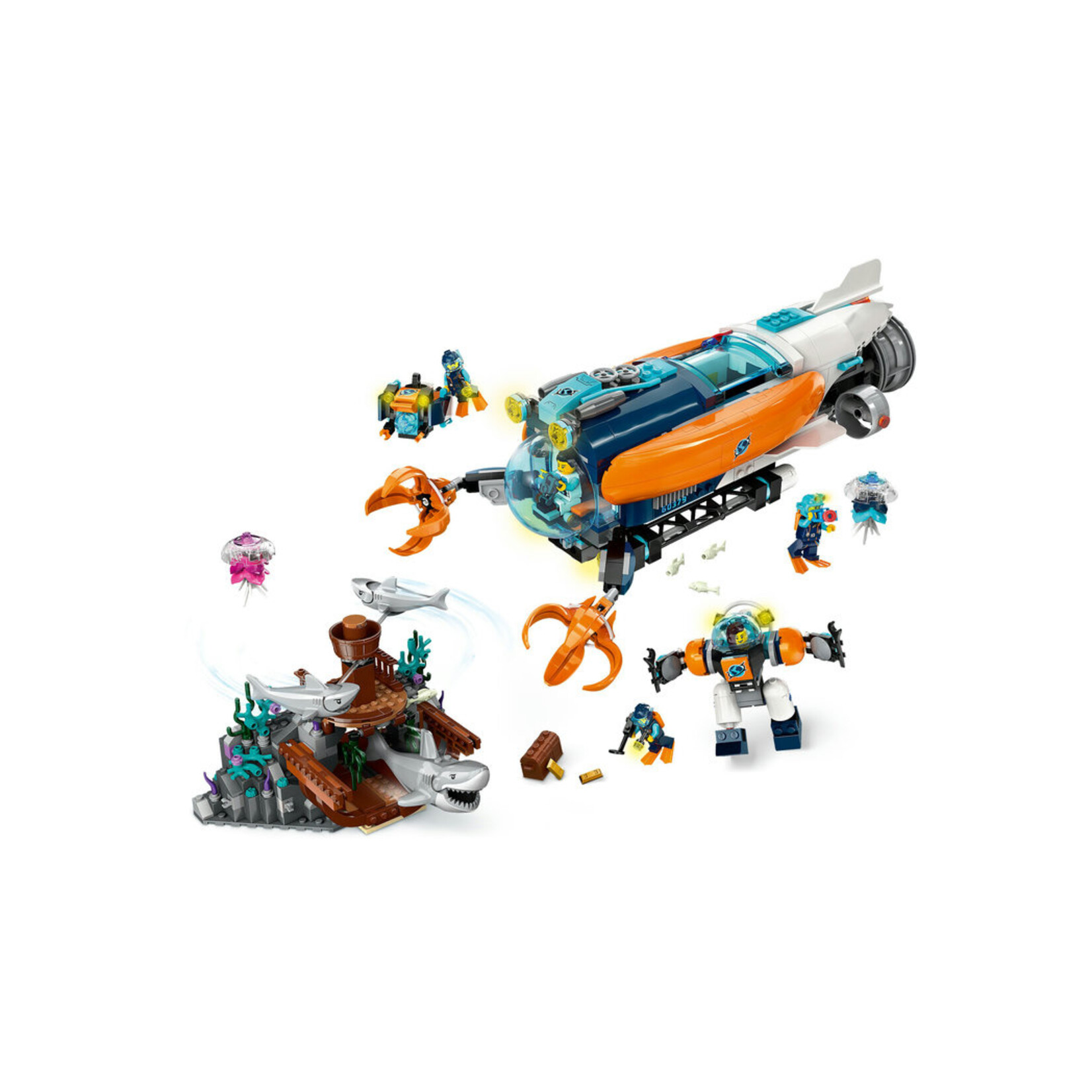 LEGO® City 60379 - Deep-Sea Explorer Submarine