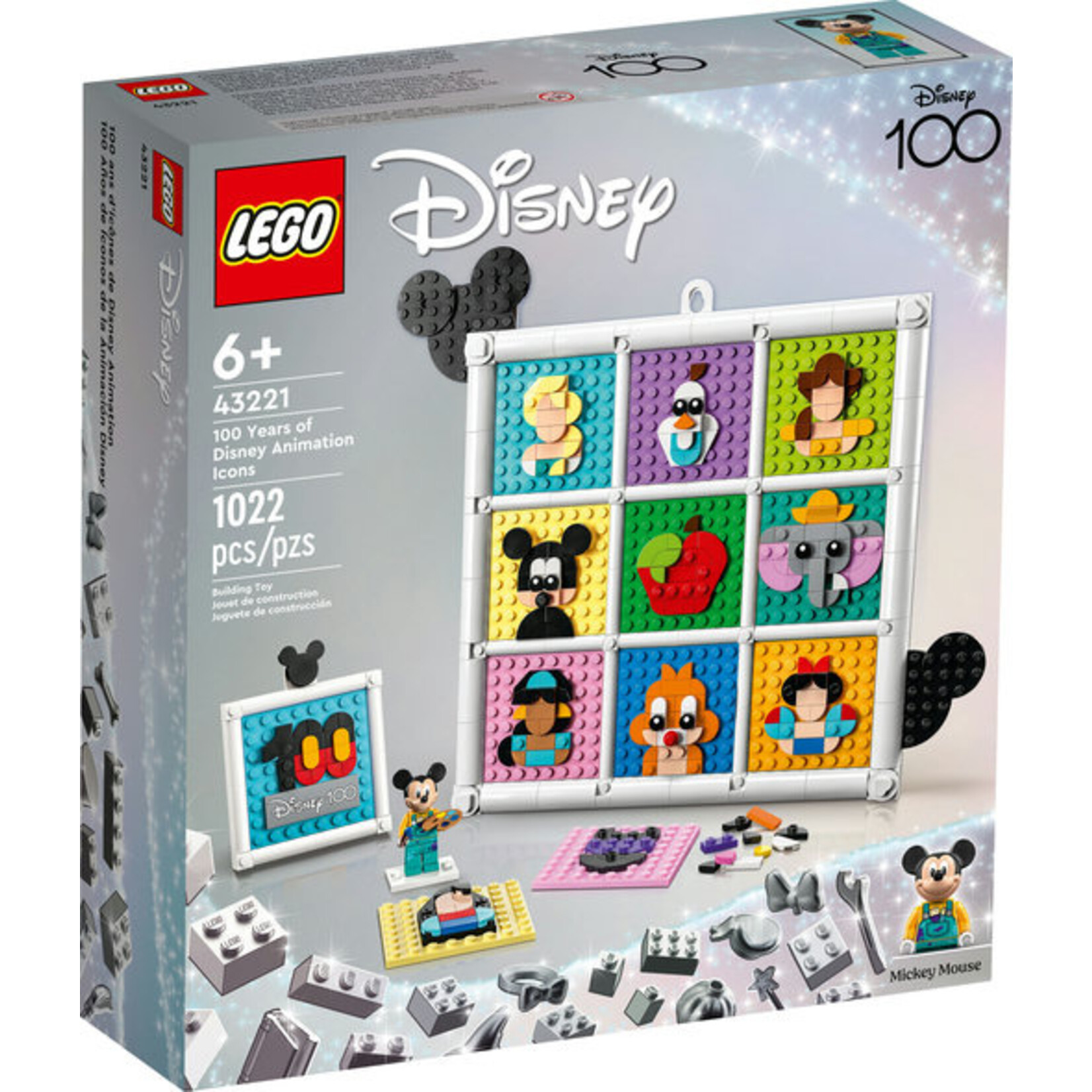 LEGO® Disney 43221 - 100 Years of Disney Animation Icons
