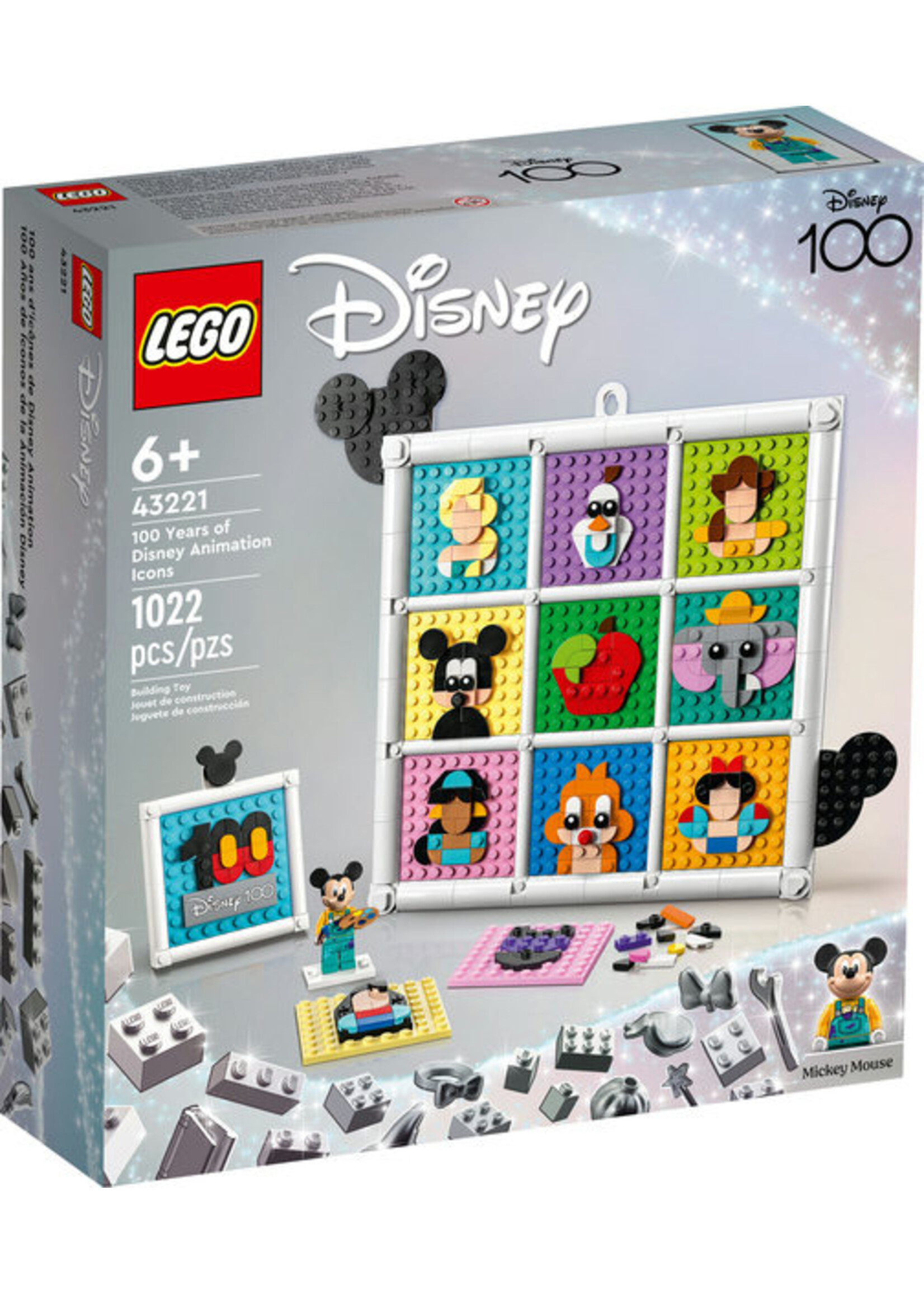 LEGO 43221 - 100 Years of Disney Animation Icons