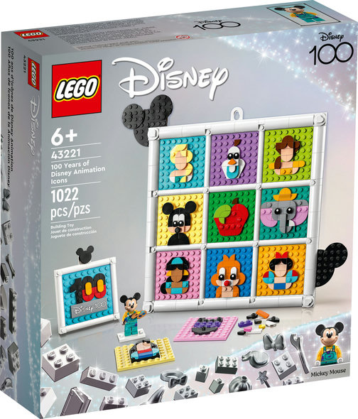 LEGO Disney 43221 - 100 Years of Disney Animation Icons - Hub Hobby