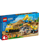 LEGO 60391 - Construction Trucks and Wrecking Ball Crane