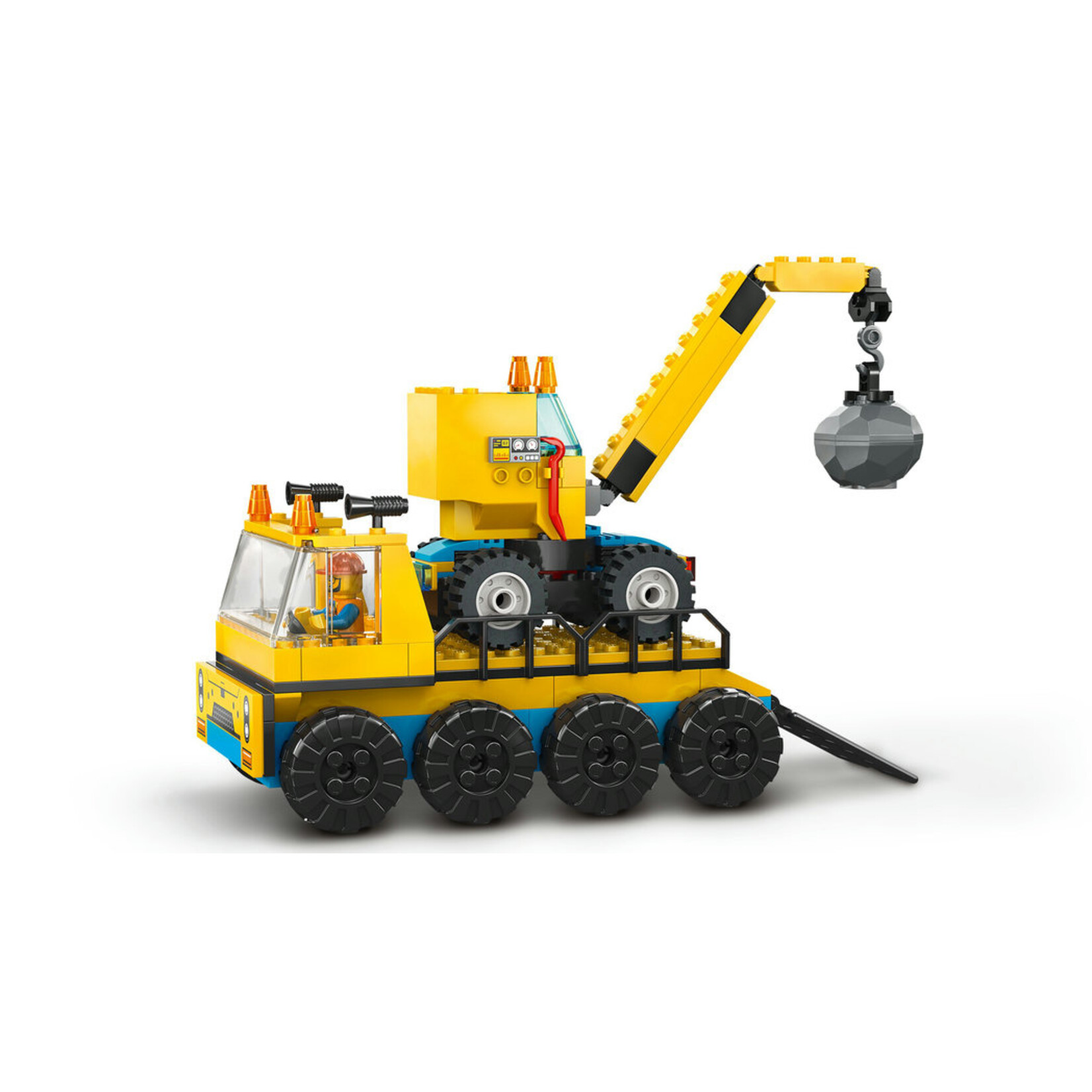 LEGO® City 60391 - Construction Trucks and Wrecking Ball Crane